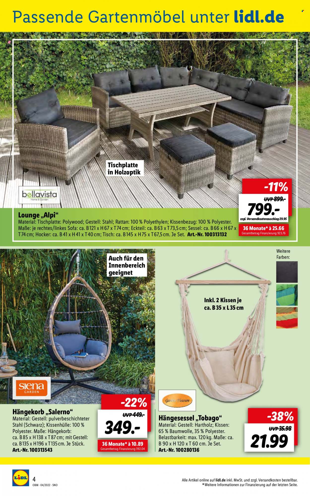 Lidl Prospekte  - 1.04.2022 - 30.04.2022. Seite 4