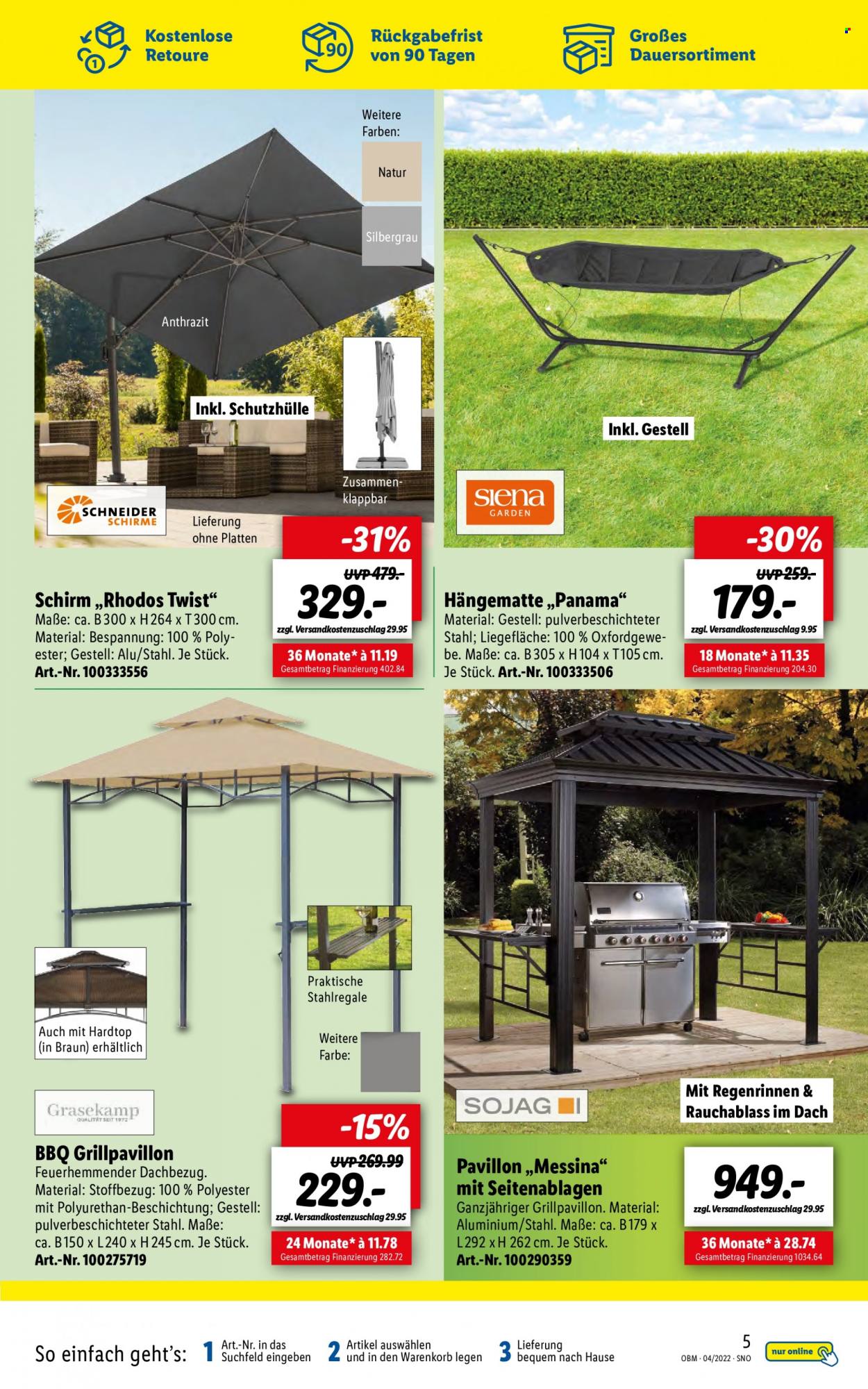 Lidl Prospekte  - 1.04.2022 - 30.04.2022. Seite 5