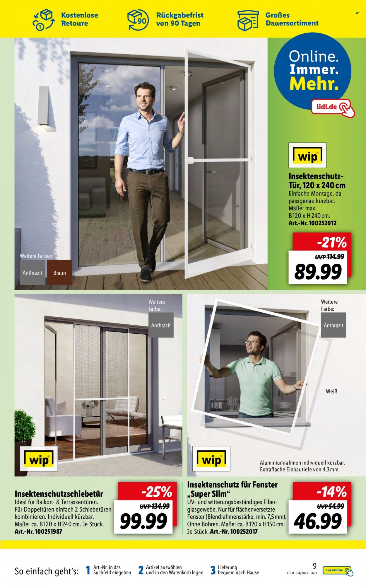Lidl Prospekte  - 1.04.2022 - 30.04.2022. Seite 9