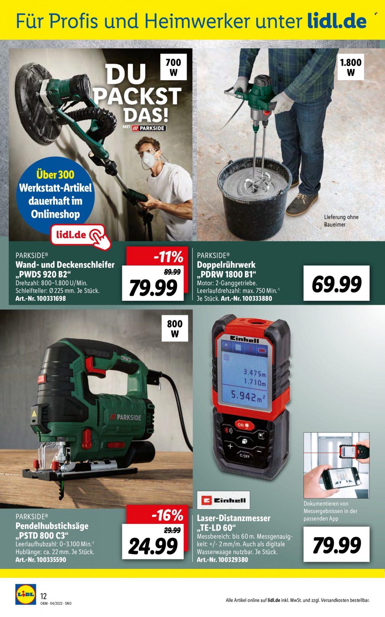 Lidl Prospekte  - 1.04.2022 - 30.04.2022. Seite 12