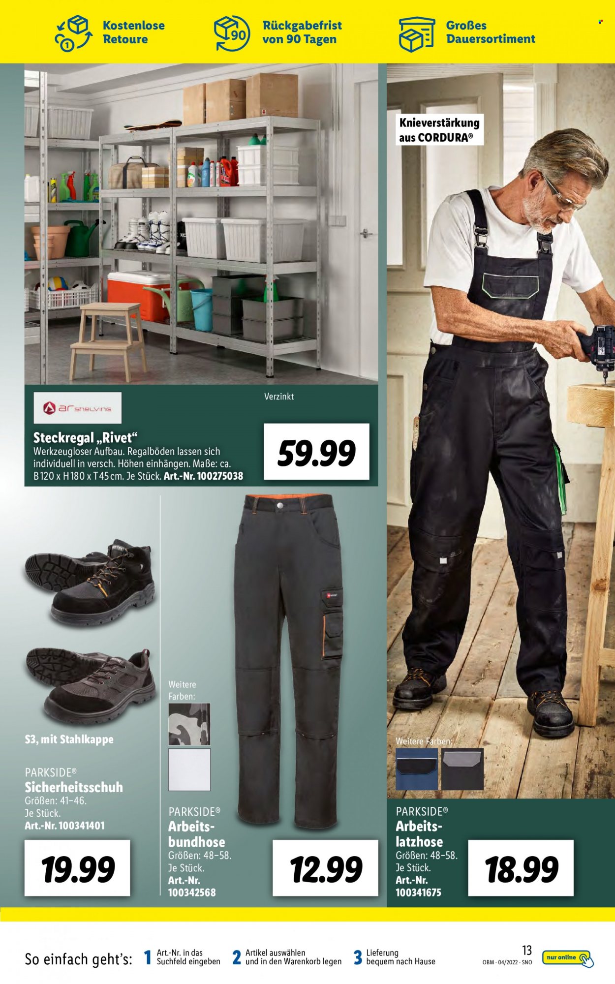 Lidl Prospekte  - 1.04.2022 - 30.04.2022. Seite 13