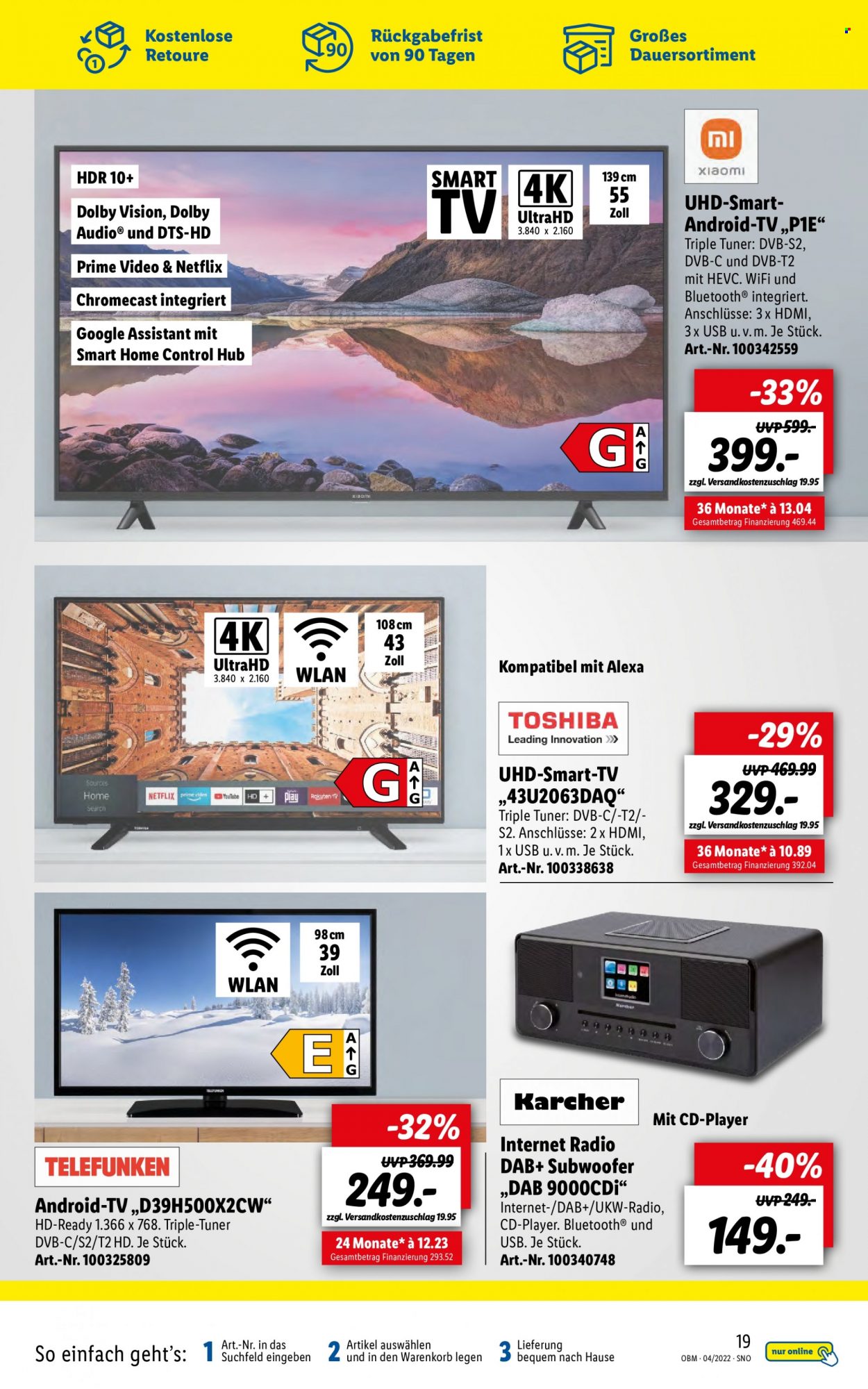 Lidl Prospekte  - 1.04.2022 - 30.04.2022. Seite 19
