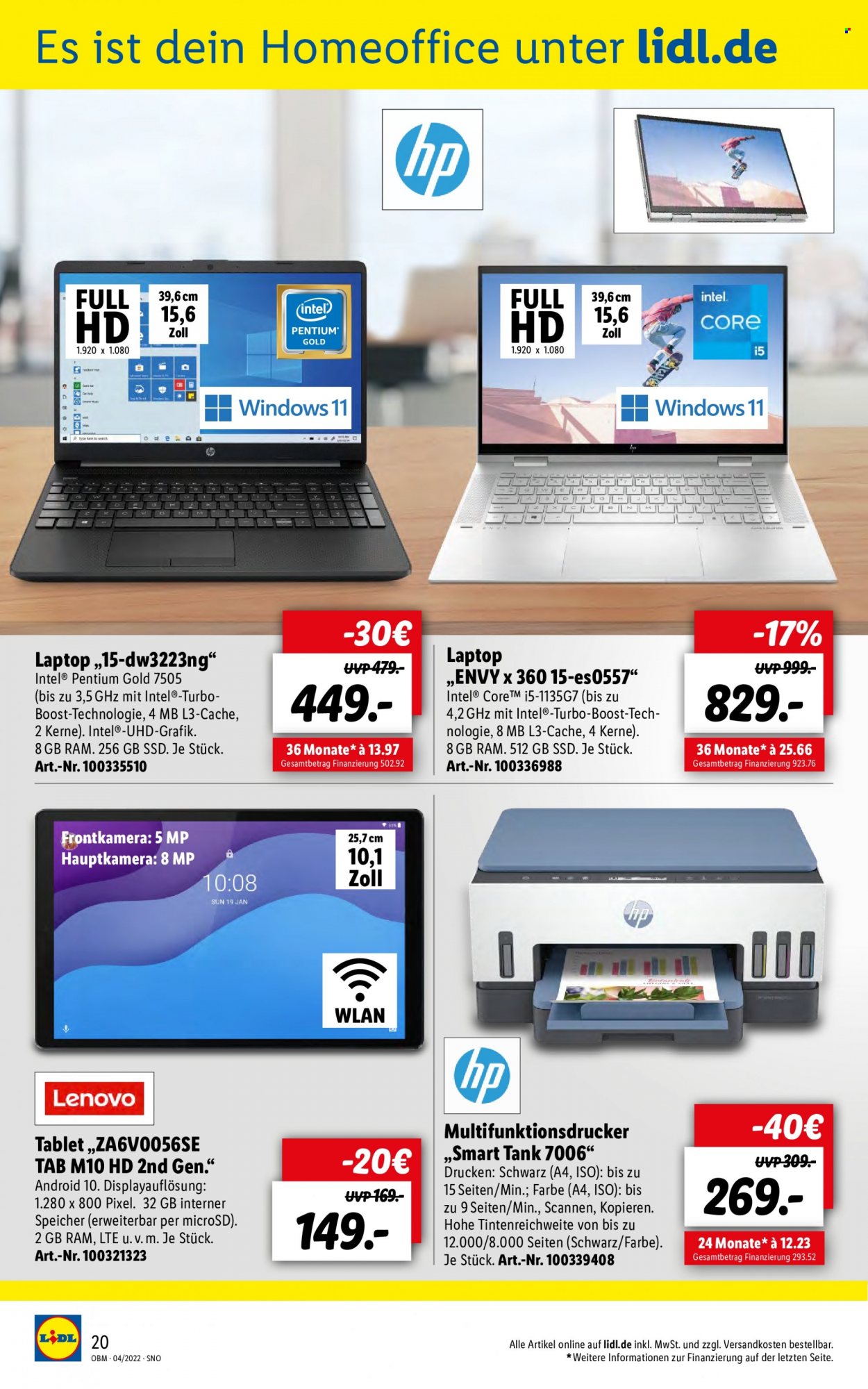 Lidl Prospekte  - 1.04.2022 - 30.04.2022. Seite 20