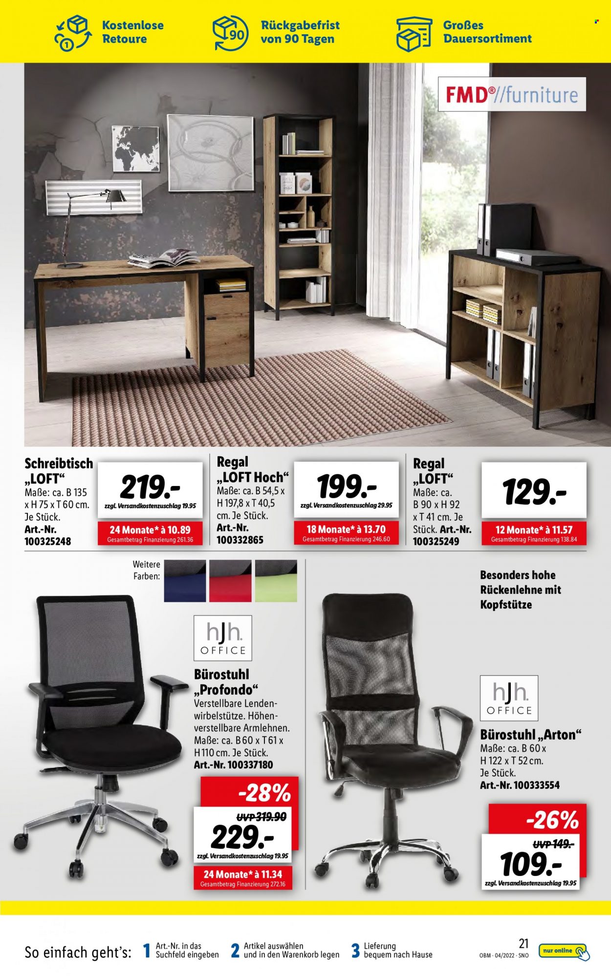 Lidl Prospekte  - 1.04.2022 - 30.04.2022. Seite 21