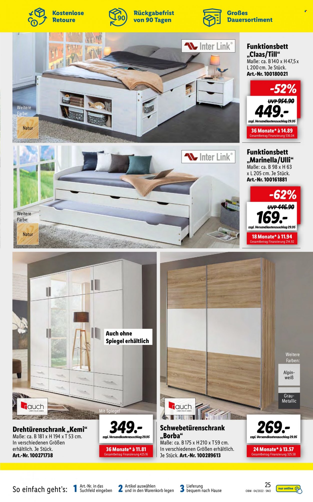 Lidl Prospekte  - 1.04.2022 - 30.04.2022. Seite 25