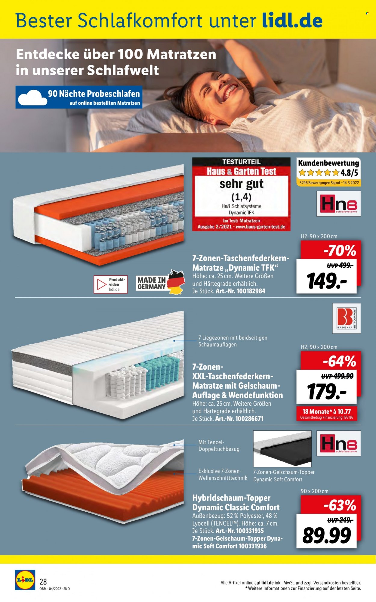 Lidl Prospekte  - 1.04.2022 - 30.04.2022. Seite 28