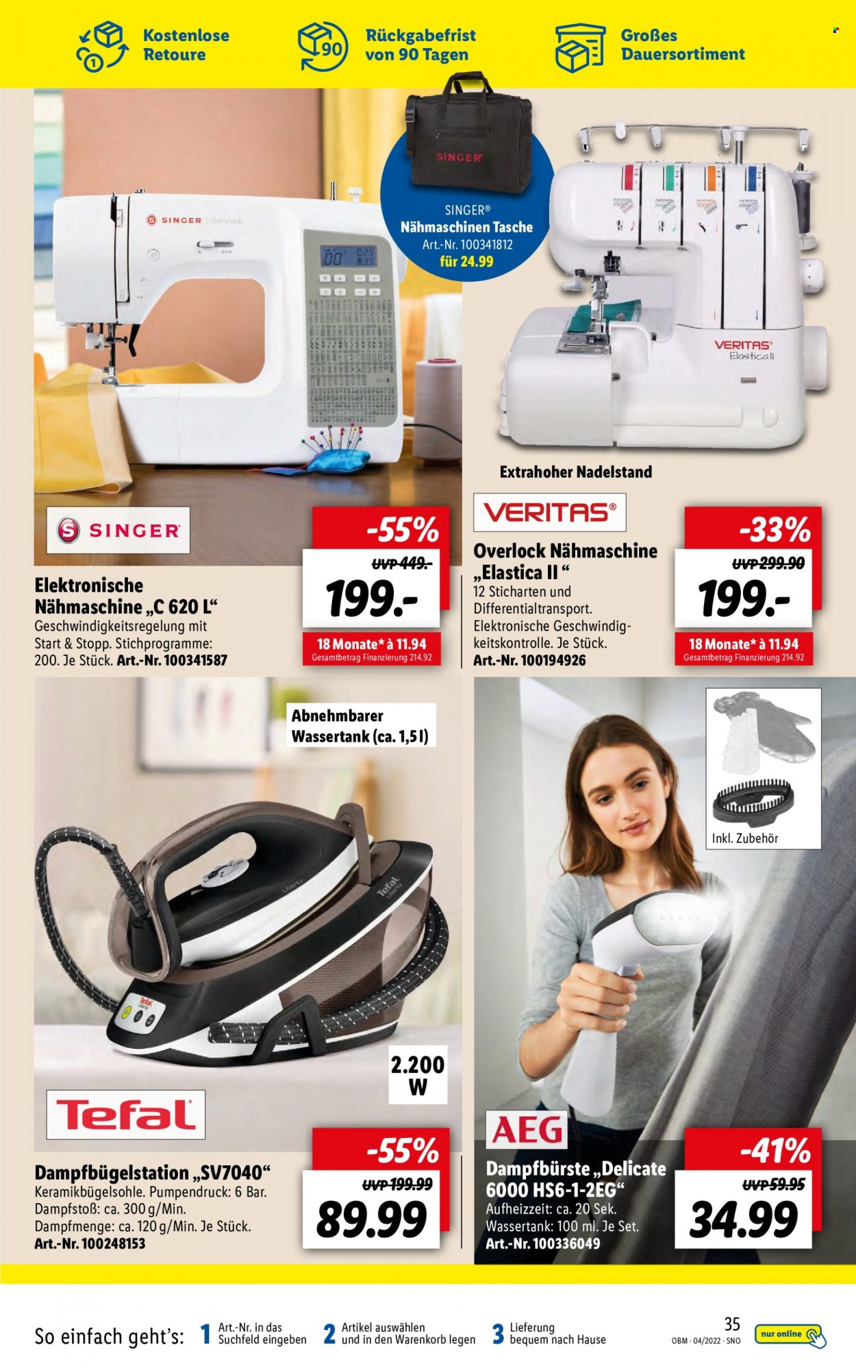 Lidl Prospekte  - 1.04.2022 - 30.04.2022. Seite 35