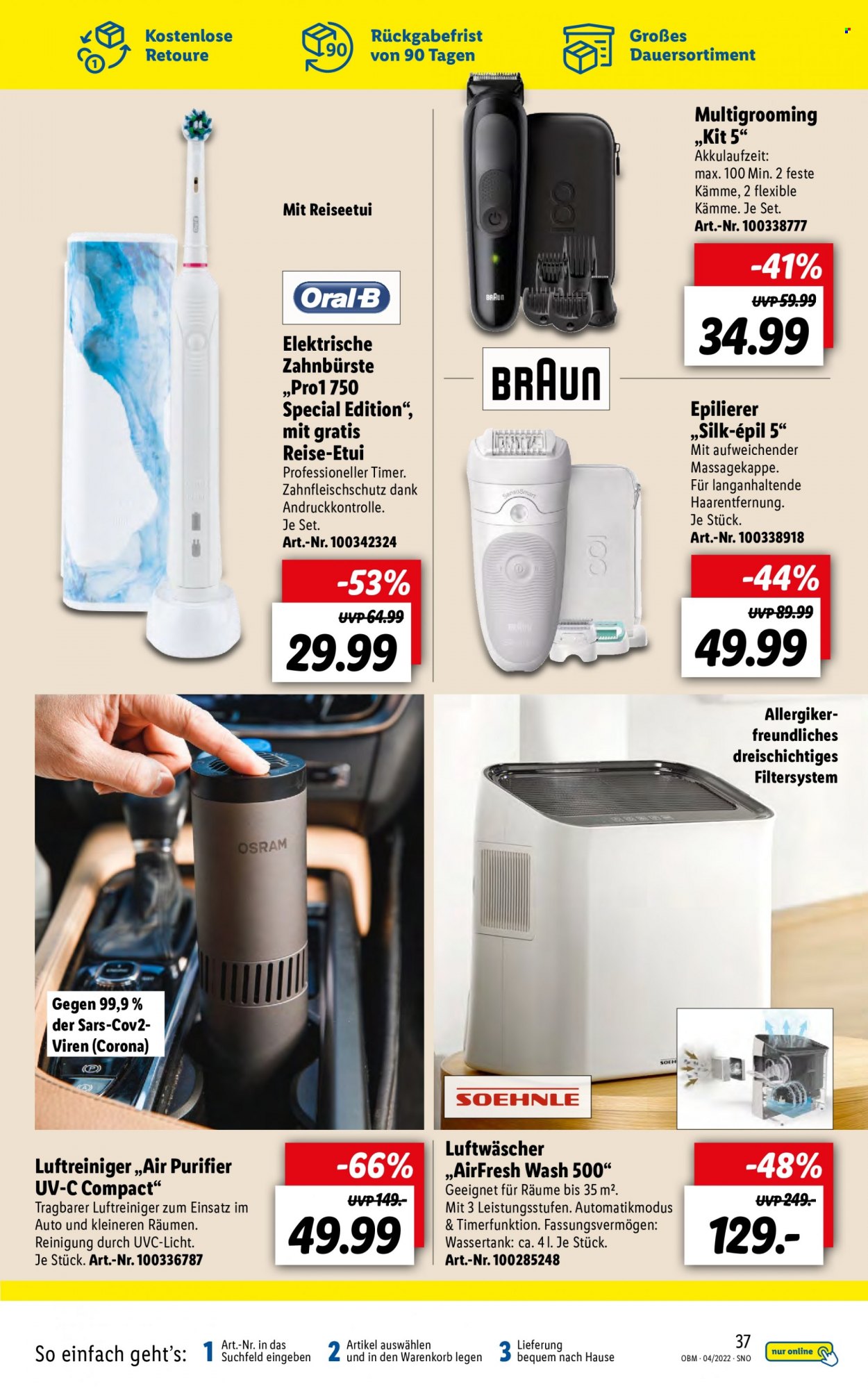 Lidl Prospekte  - 1.04.2022 - 30.04.2022. Seite 37