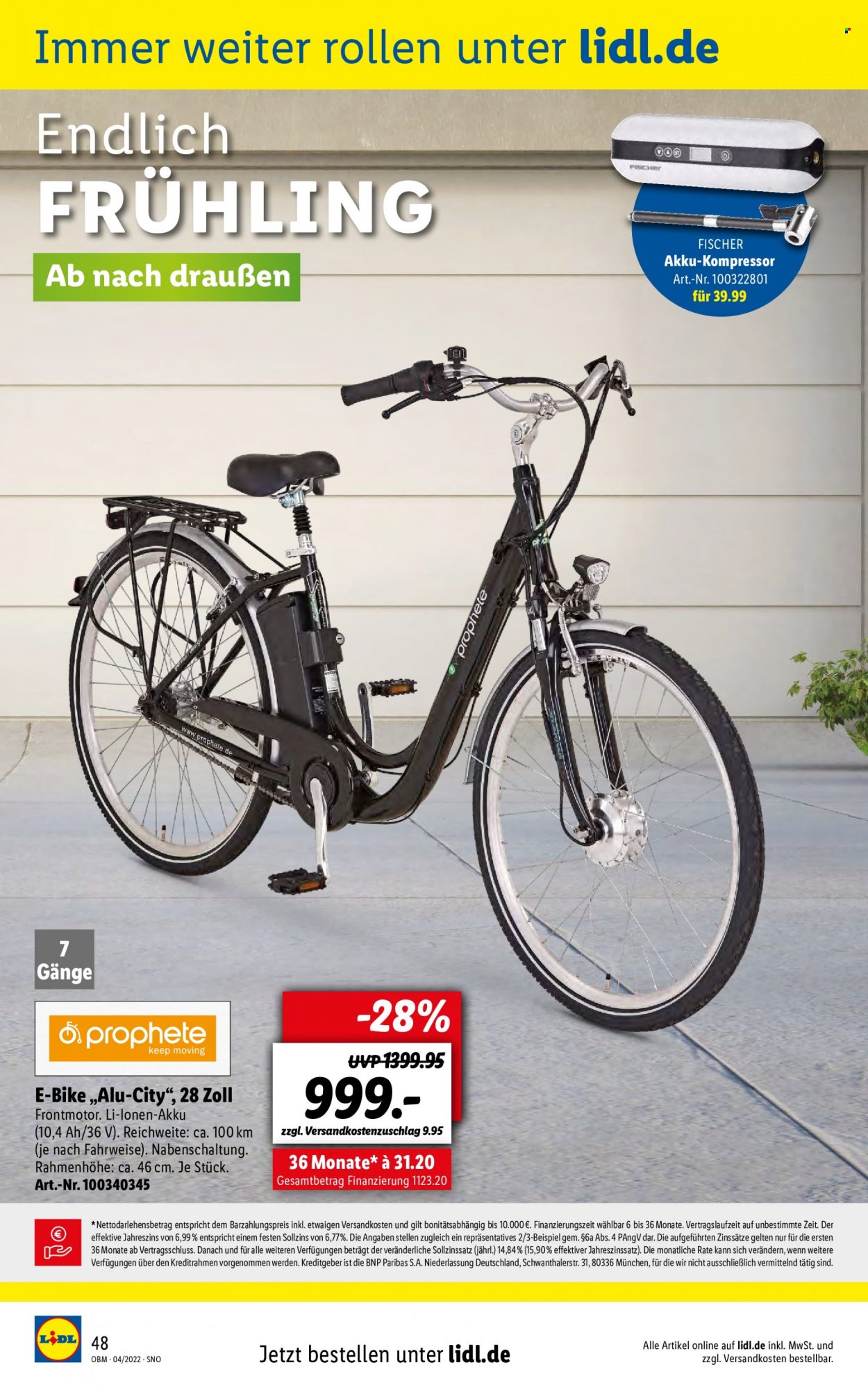 Lidl Prospekte  - 1.04.2022 - 30.04.2022. Seite 48