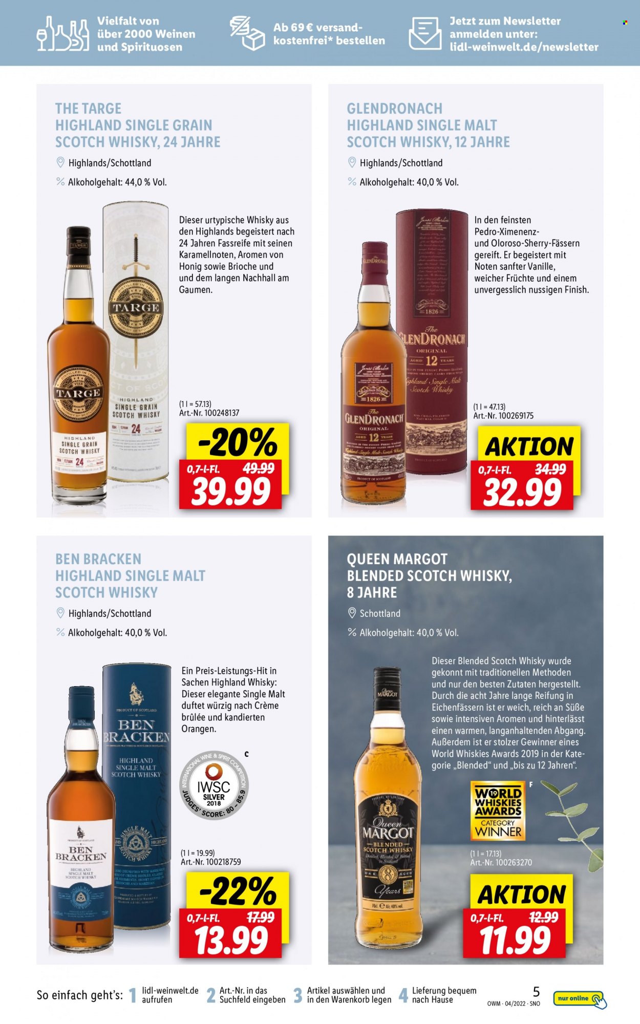 Lidl Prospekte  - 31.03.2022 - 30.04.2022. Seite 5