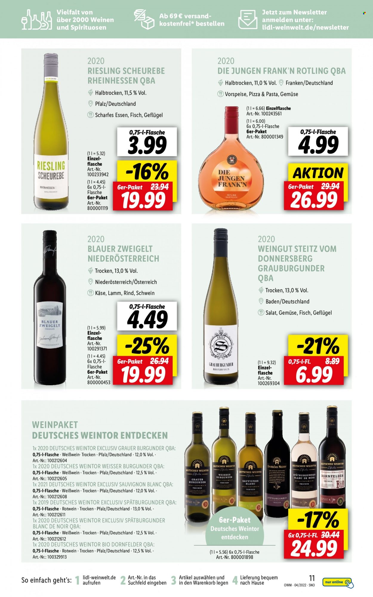 Lidl Prospekte  - 31.03.2022 - 30.04.2022. Seite 11