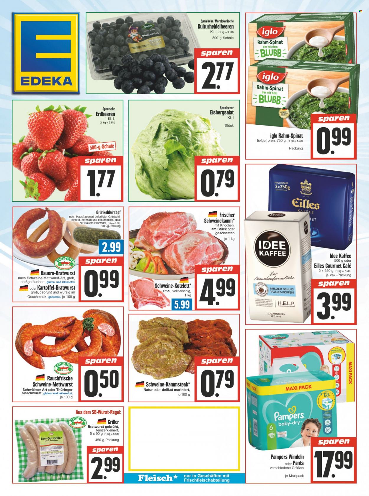 Edeka Prospekte  - 4.04.2022 - 9.04.2022. Seite 1