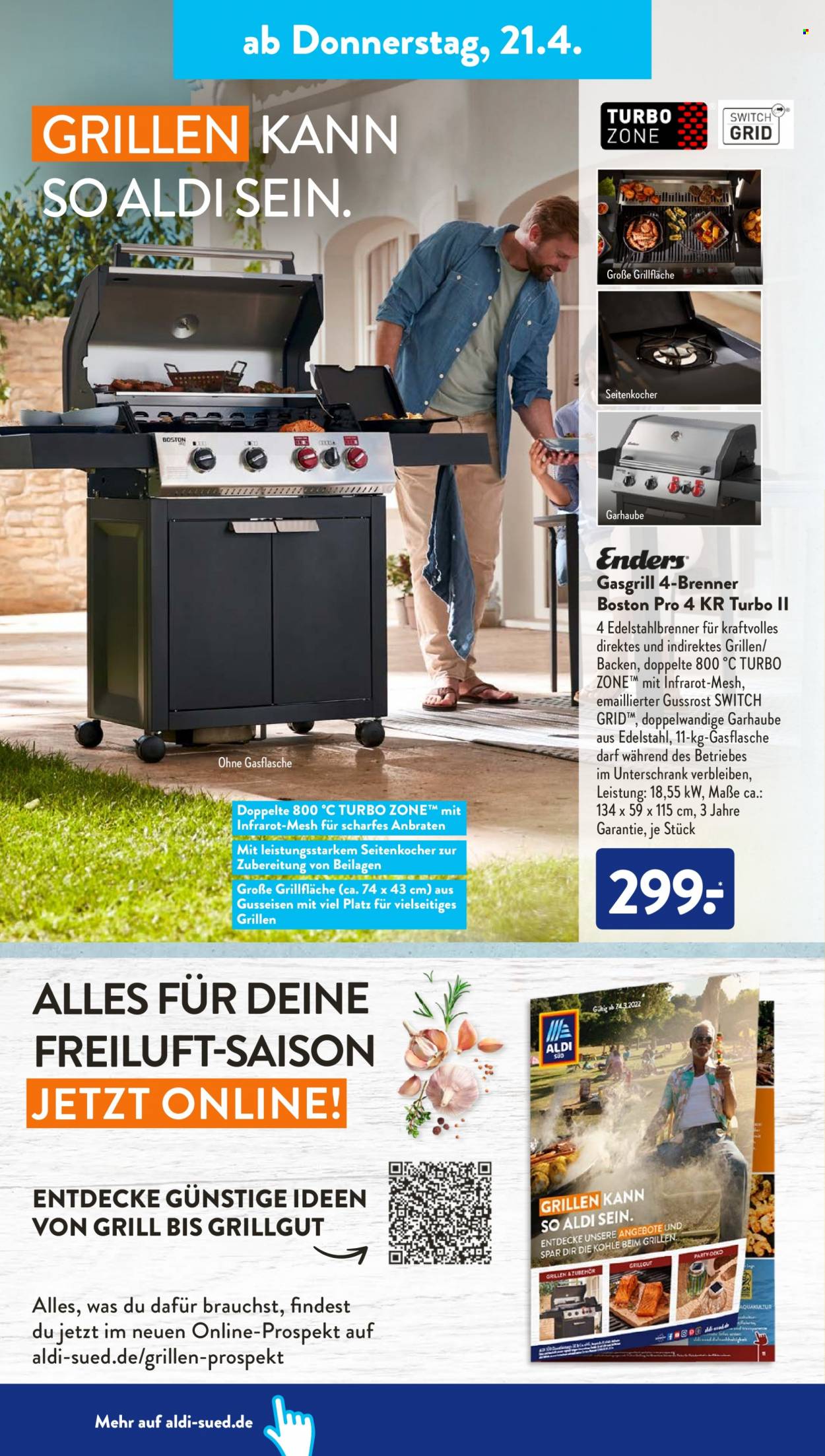 ALDI SÜD Prospekte  - 19.04.2022 - 23.04.2022. Seite 22
