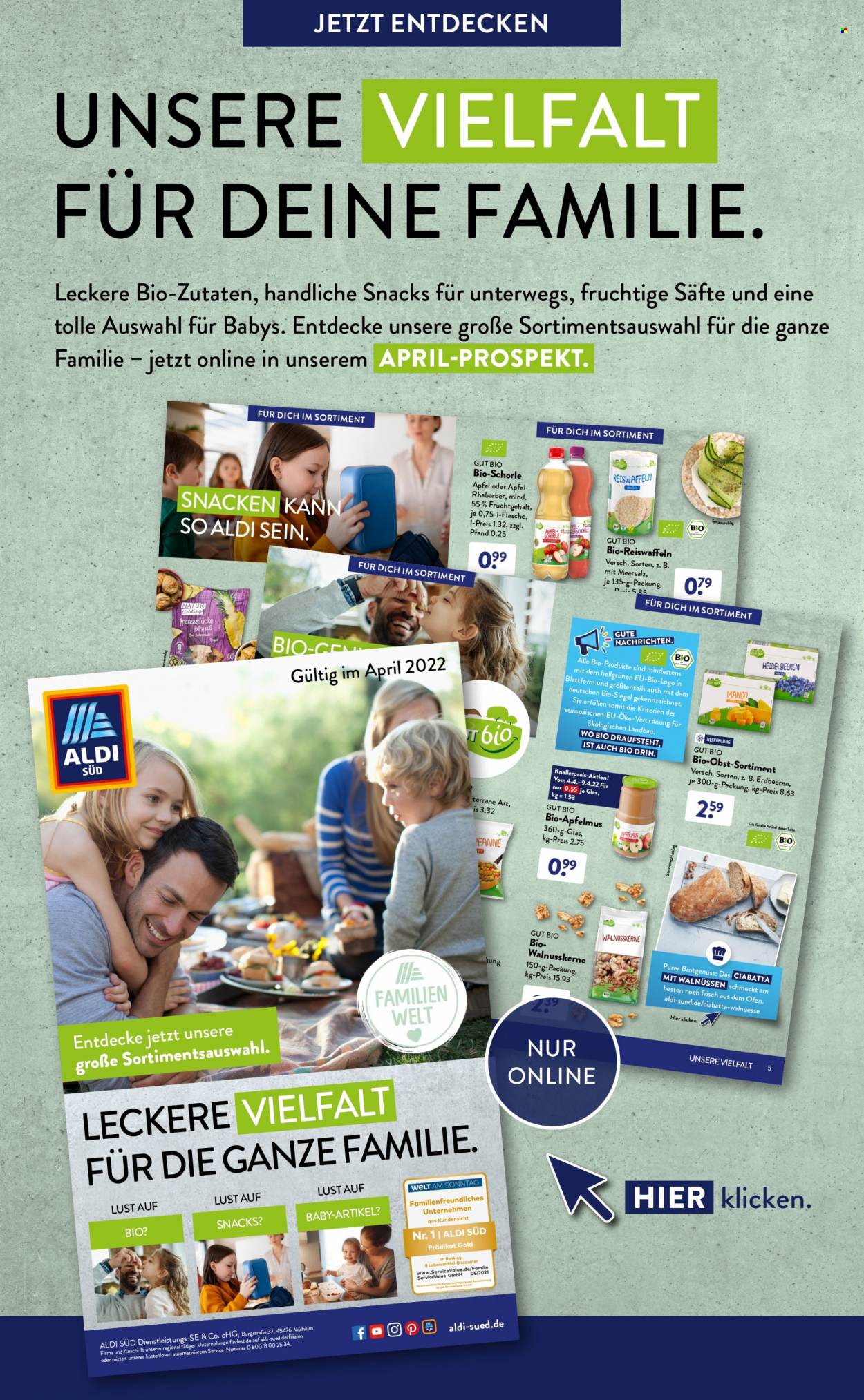 ALDI SÜD Prospekte  - 19.04.2022 - 23.04.2022. Seite 24