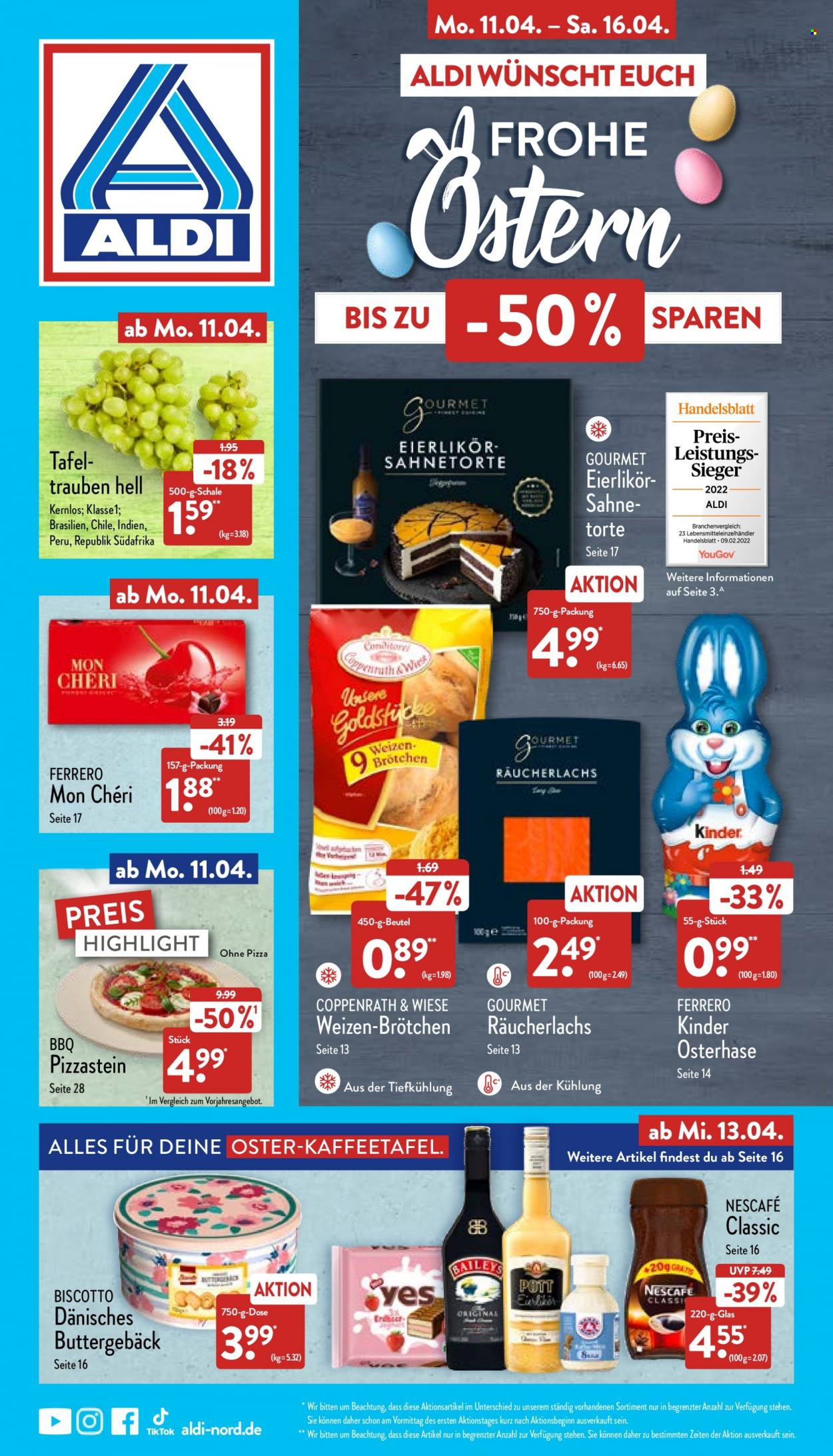 ALDI Nord Prospekte  - 11.04.2022 - 16.04.2022. Seite 1