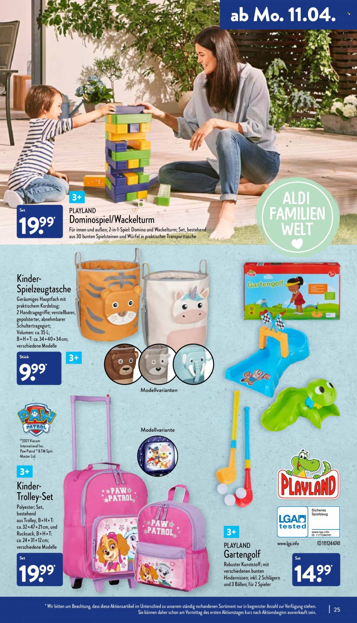 ALDI Nord Prospekte  - 11.04.2022 - 16.04.2022. Seite 25