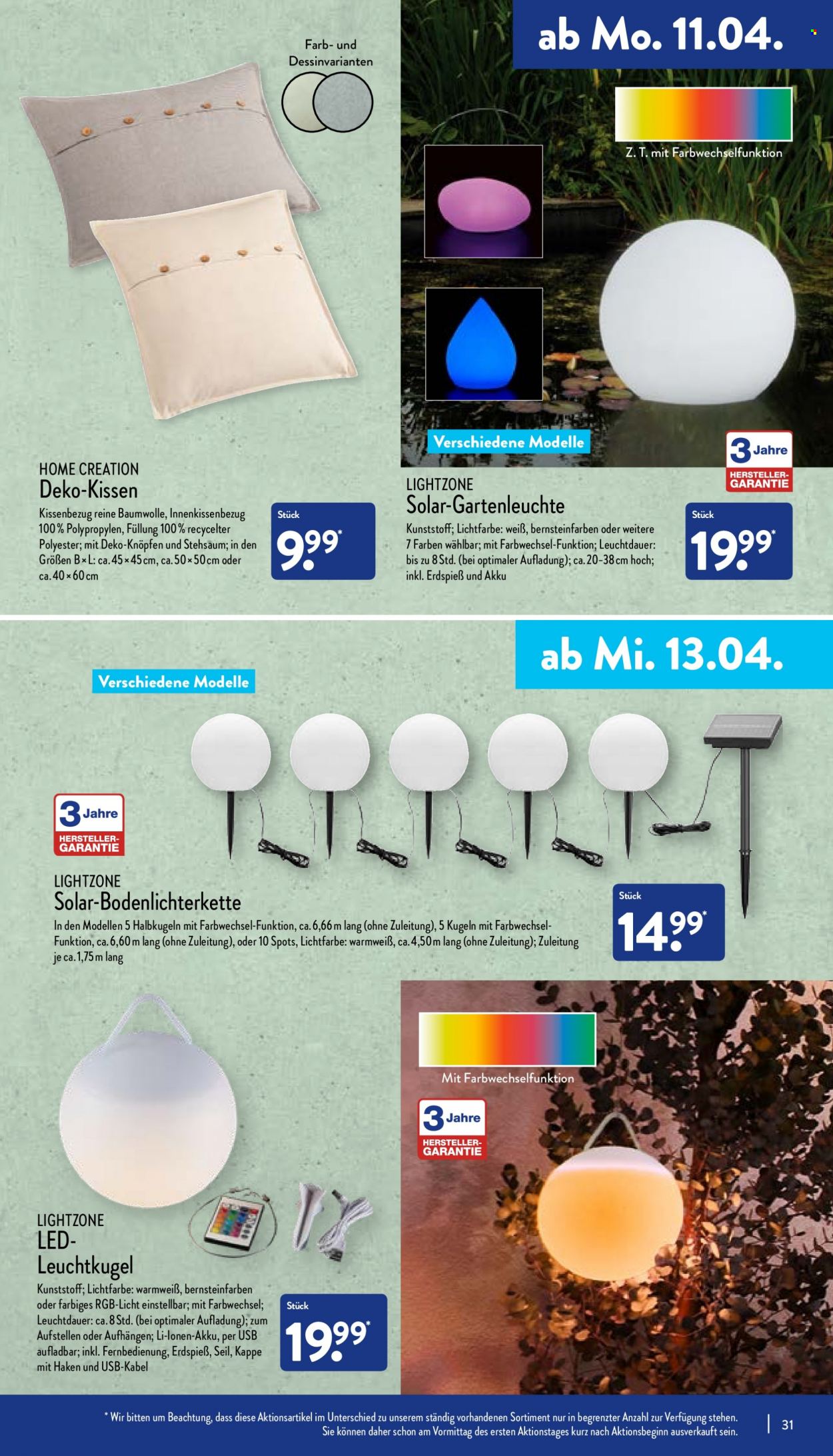 ALDI Nord Prospekte  - 11.04.2022 - 16.04.2022. Seite 31