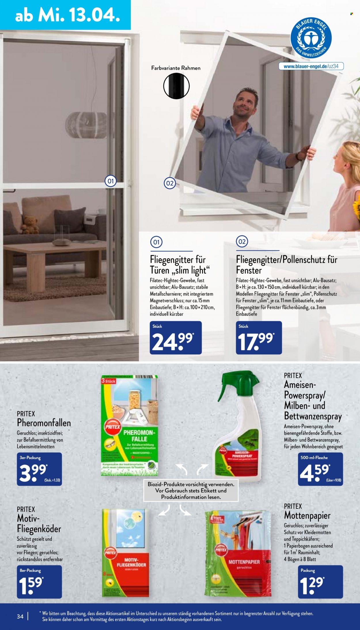 ALDI Nord Prospekte  - 11.04.2022 - 16.04.2022. Seite 34
