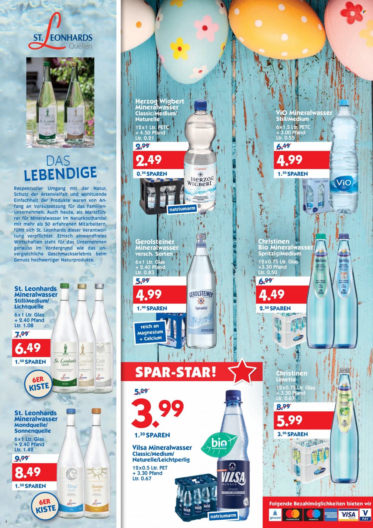 Hol'ab! Getränkemarkt Prospekte  - 4.04.2022 - 9.04.2022. Seite 4