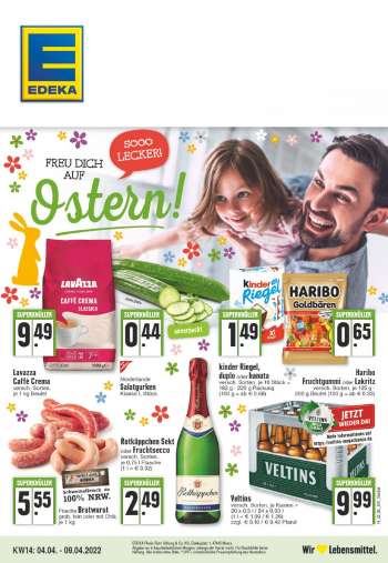 Prospekte Edeka - 4.04.2022 - 9.04.2022.