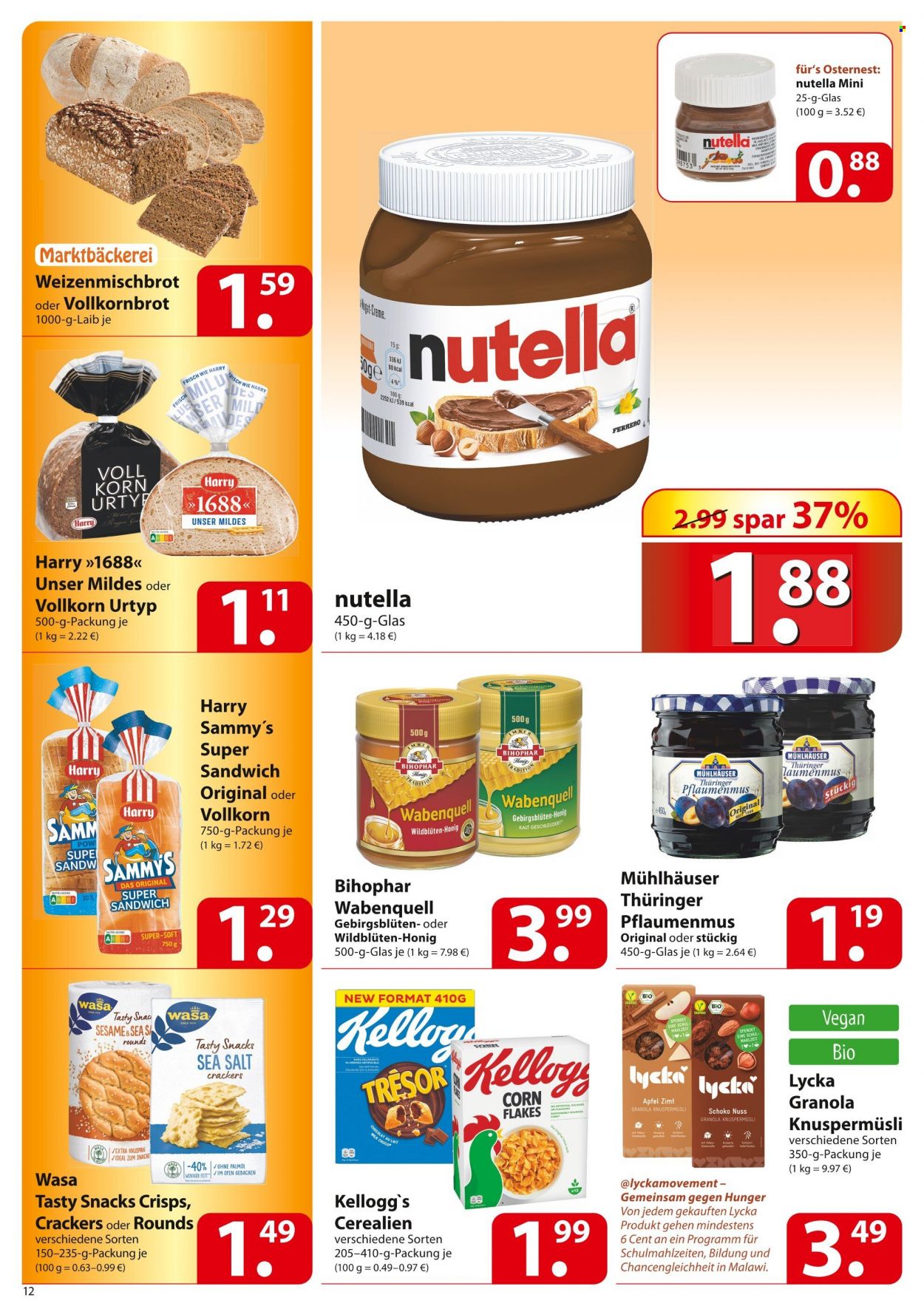 famila Prospekte  - 4.04.2022 - 9.04.2022. Seite 12