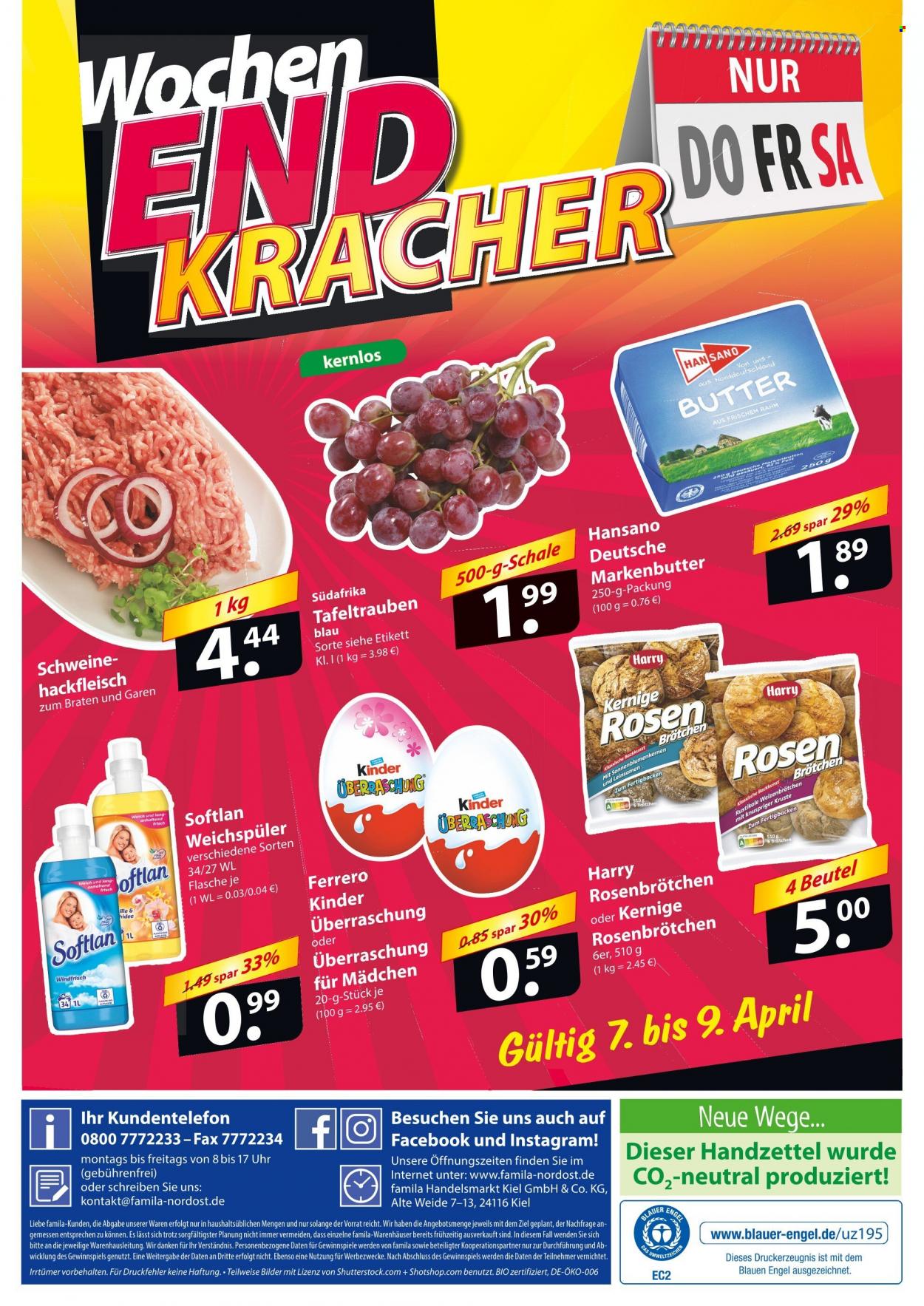 famila Prospekte  - 4.04.2022 - 9.04.2022. Seite 32