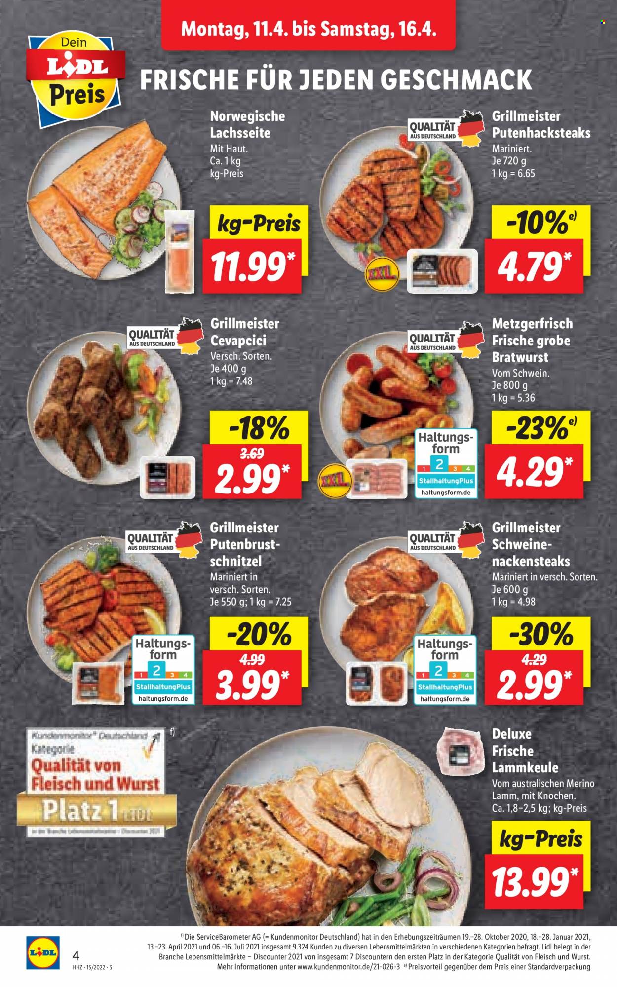 Lidl Prospekte  - 11.04.2022 - 16.04.2022. Seite 4