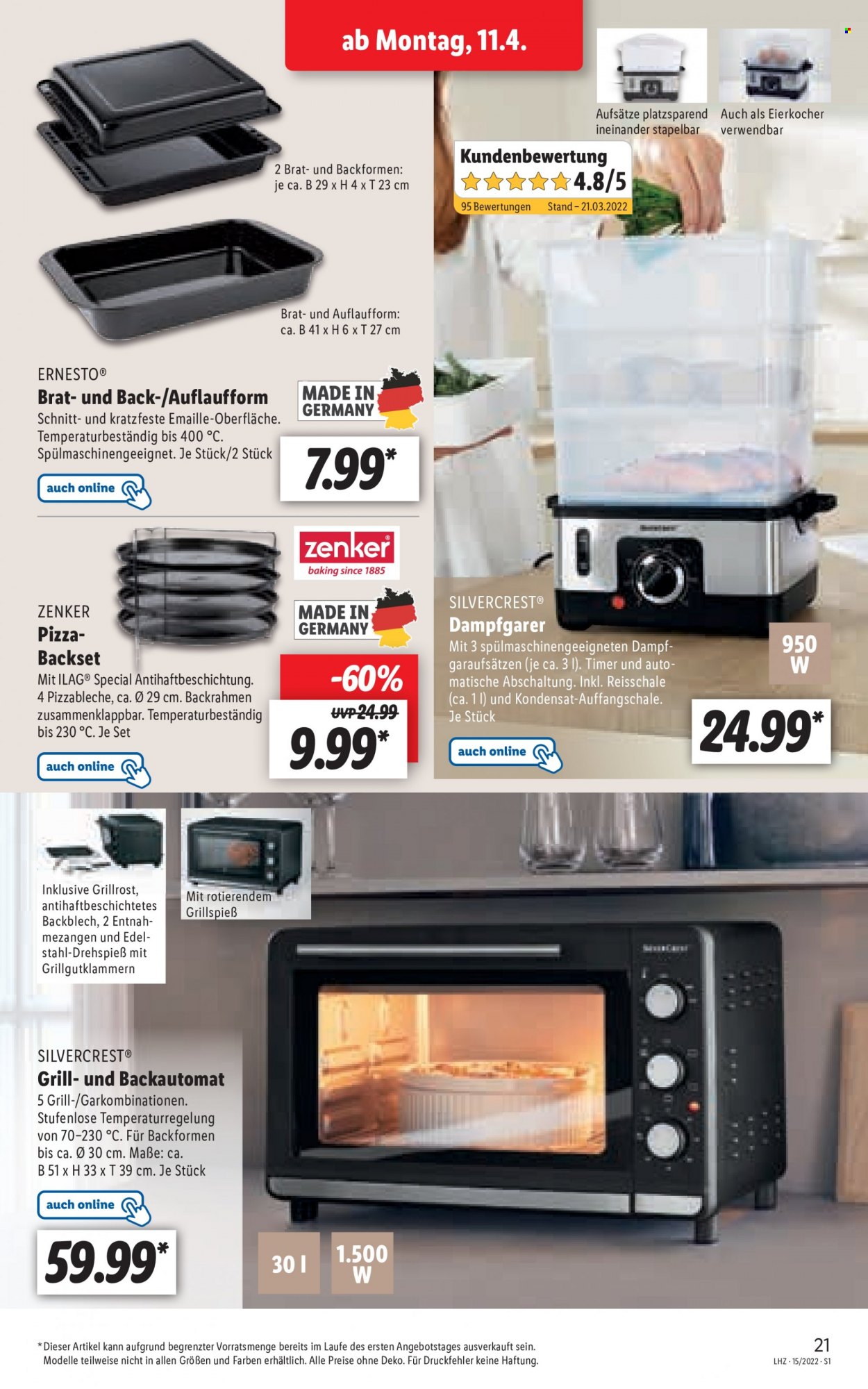 Lidl Prospekte  - 11.04.2022 - 16.04.2022. Seite 21