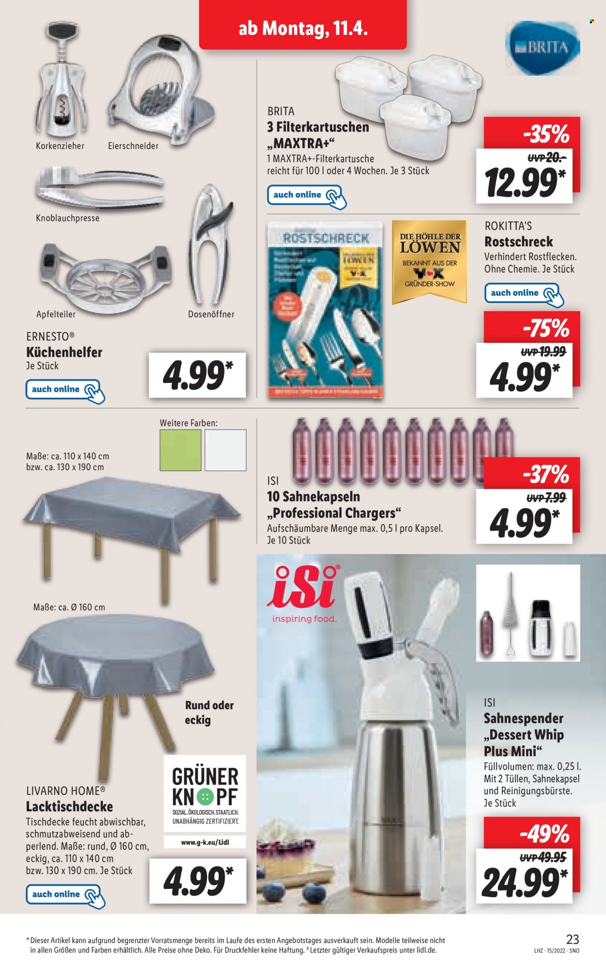 Lidl Prospekte  - 11.04.2022 - 16.04.2022. Seite 23