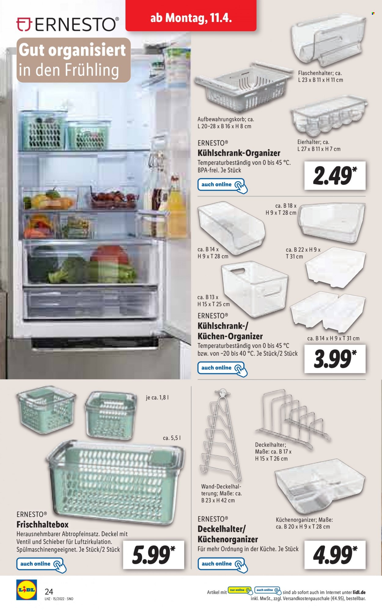 Lidl Prospekte  - 11.04.2022 - 16.04.2022. Seite 24