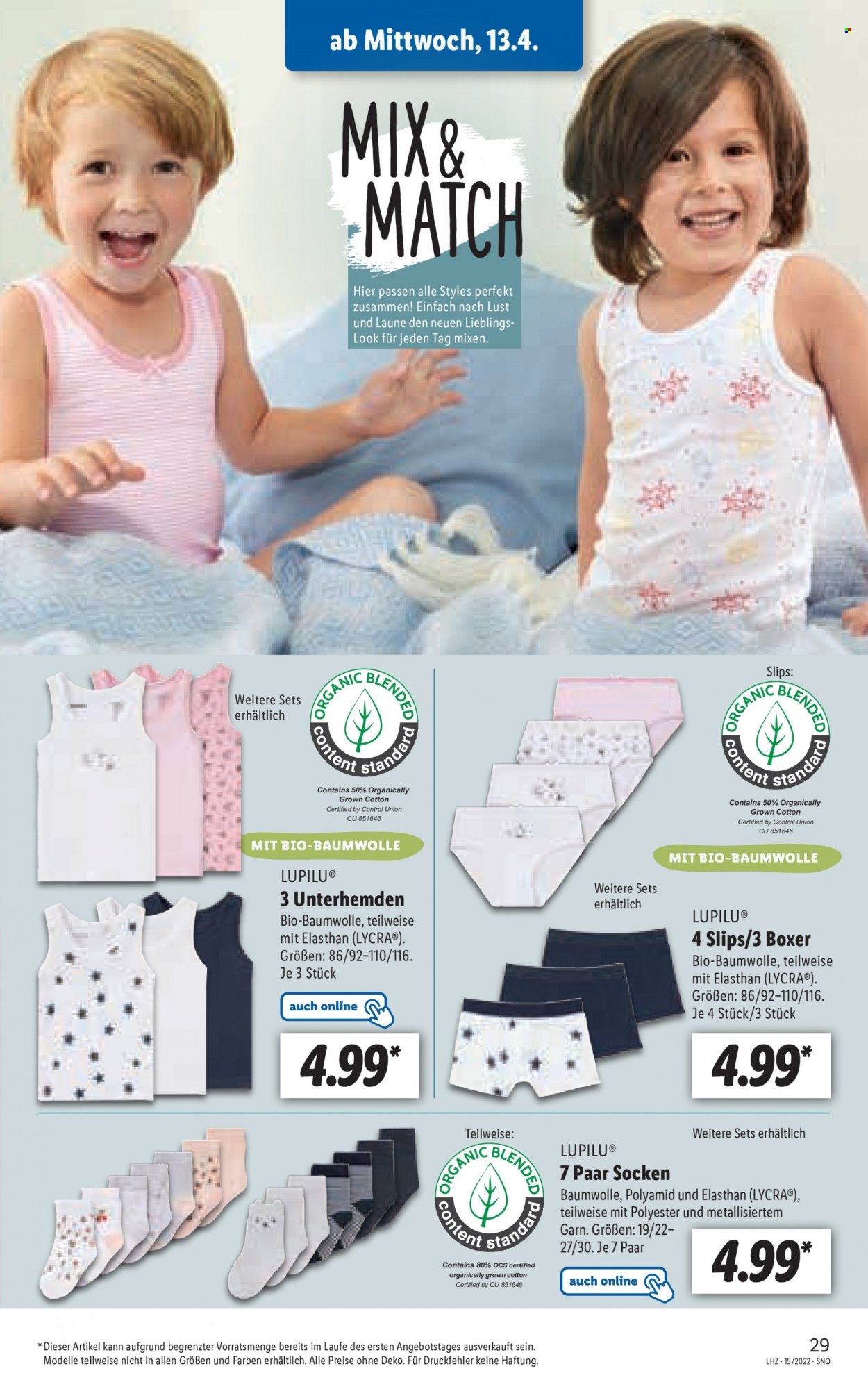 Lidl Prospekte  - 11.04.2022 - 16.04.2022. Seite 29