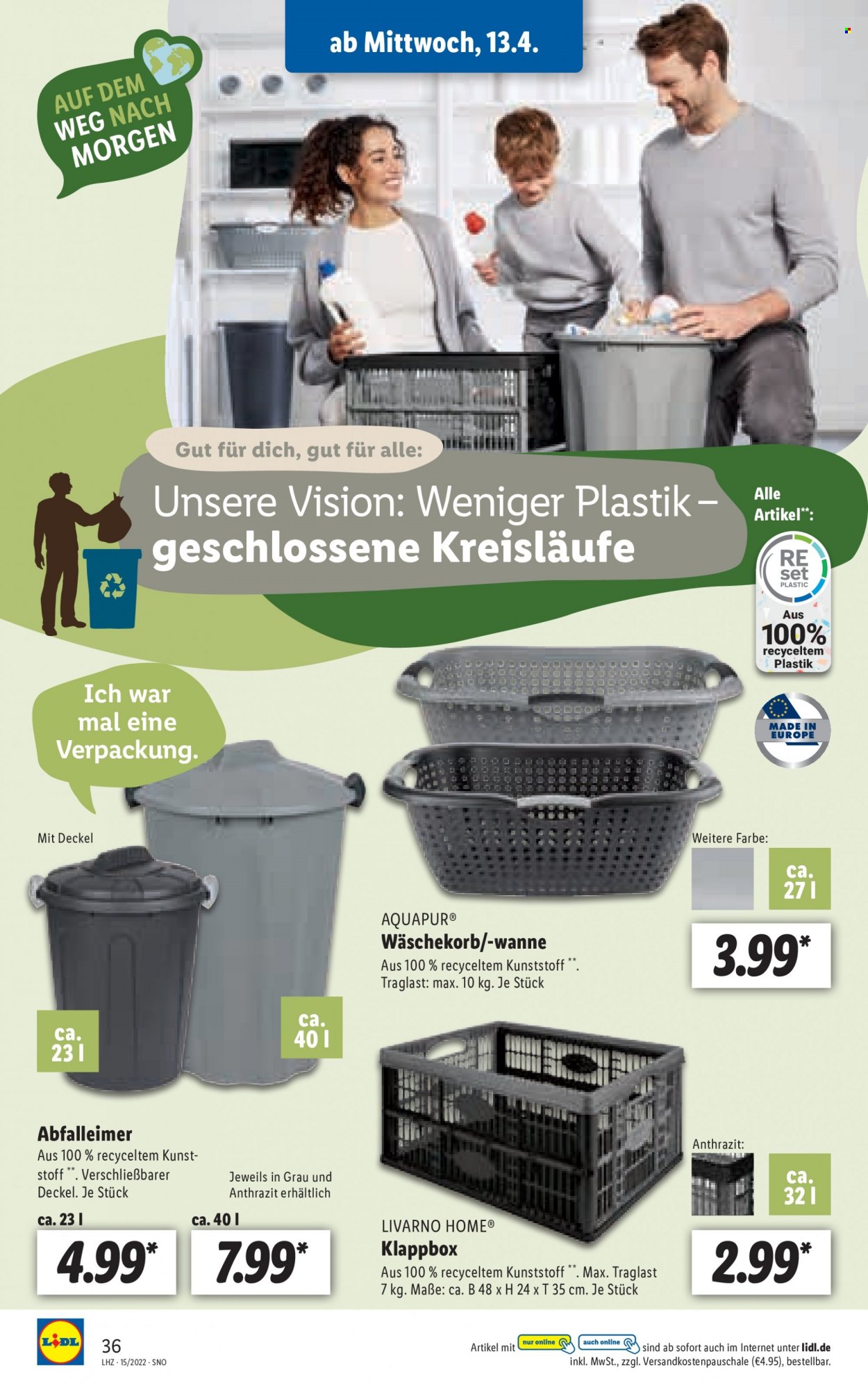 Lidl Prospekte  - 11.04.2022 - 16.04.2022. Seite 36
