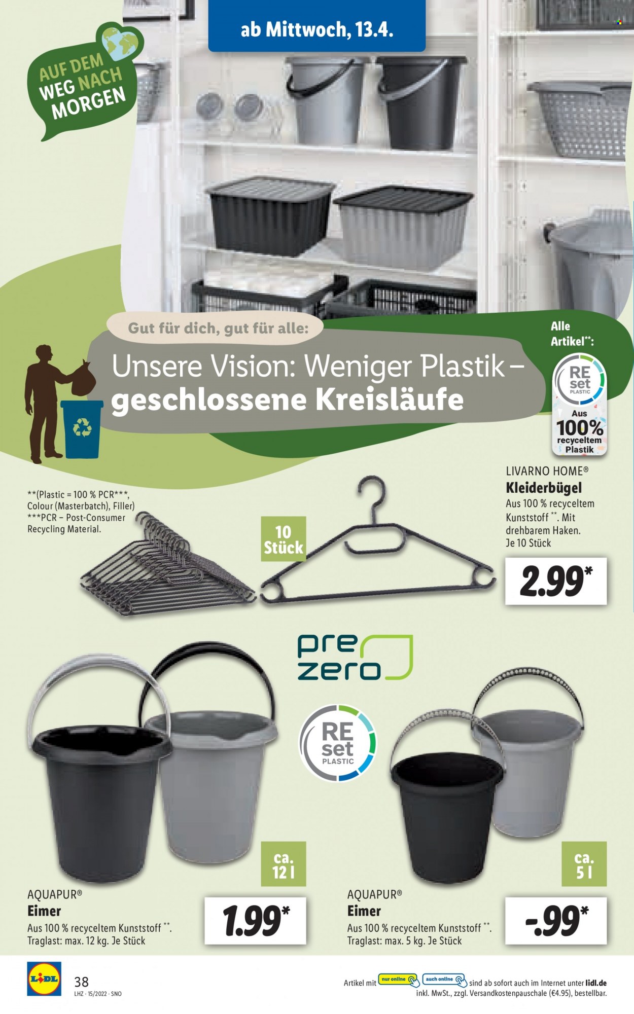 Lidl Prospekte  - 11.04.2022 - 16.04.2022. Seite 38