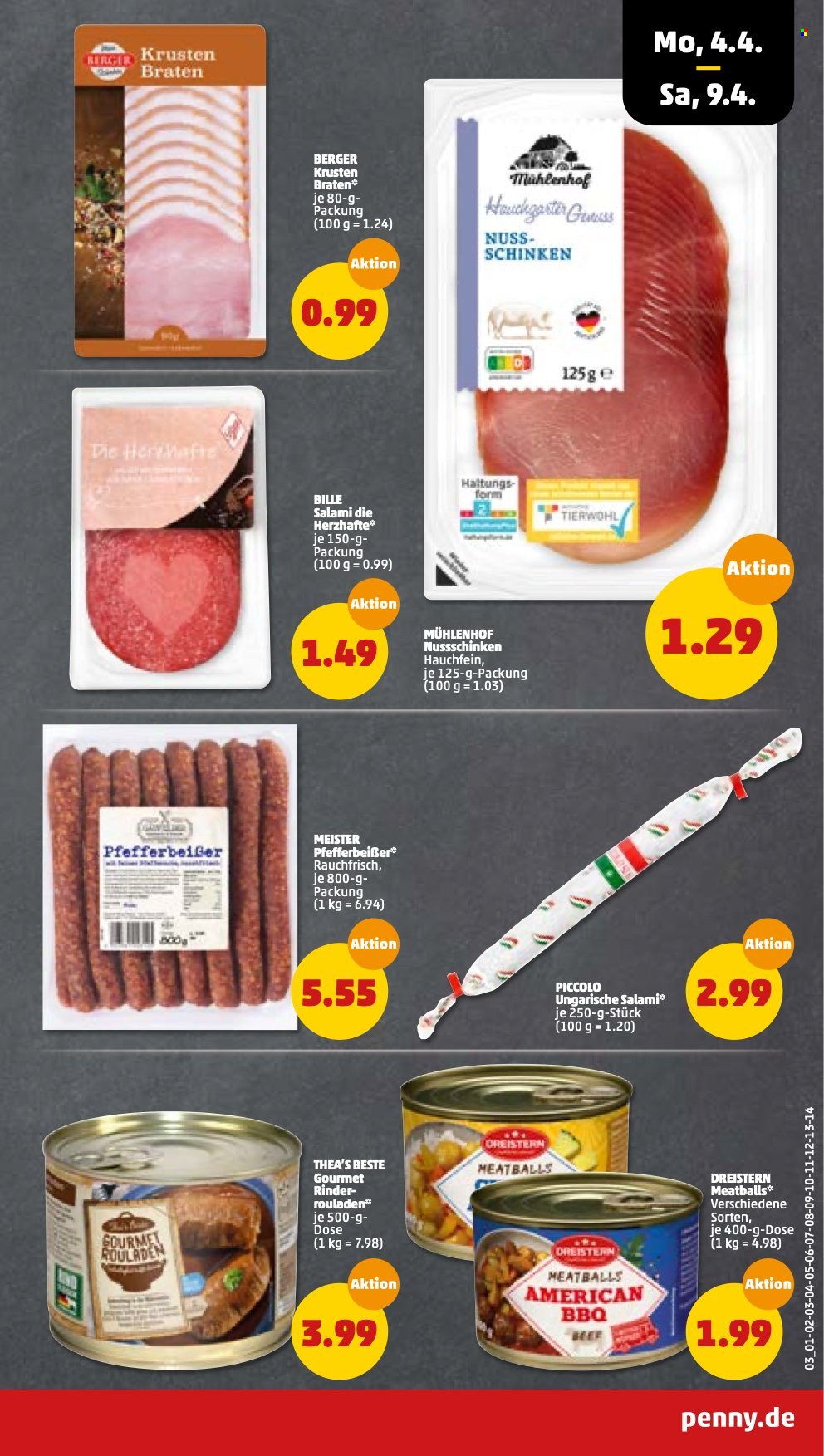 Penny Prospekte  - 4.04.2022 - 9.04.2022. Seite 3