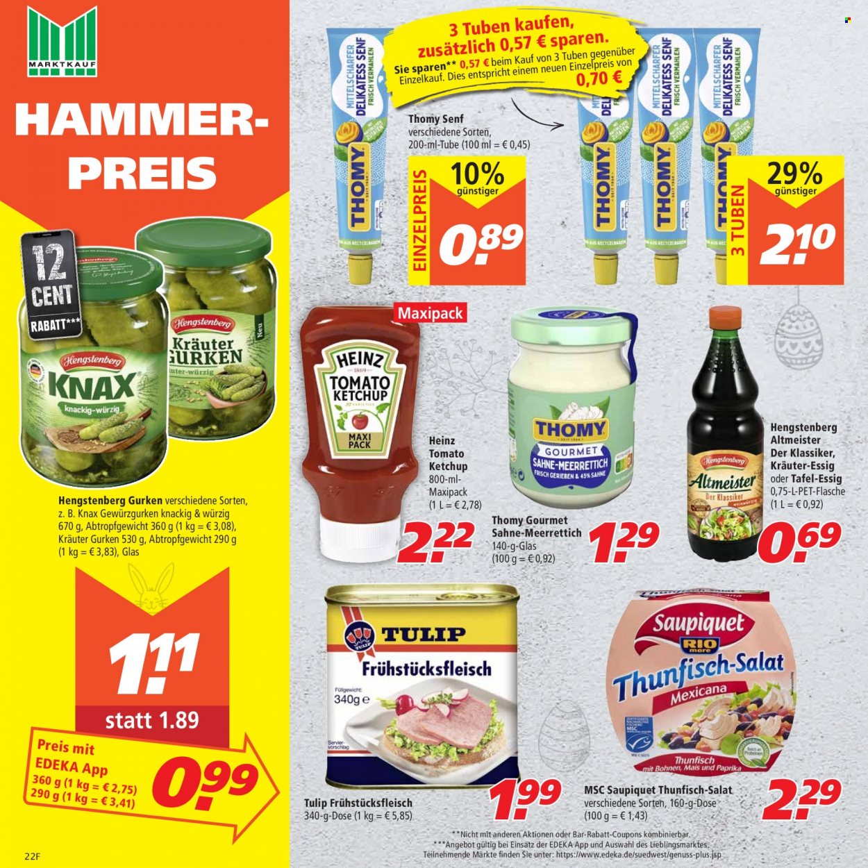 Marktkauf Prospekte  - 4.04.2022 - 9.04.2022. Seite 22