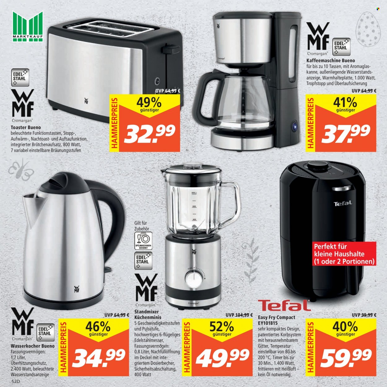 Marktkauf Prospekte  - 4.04.2022 - 9.04.2022. Seite 52