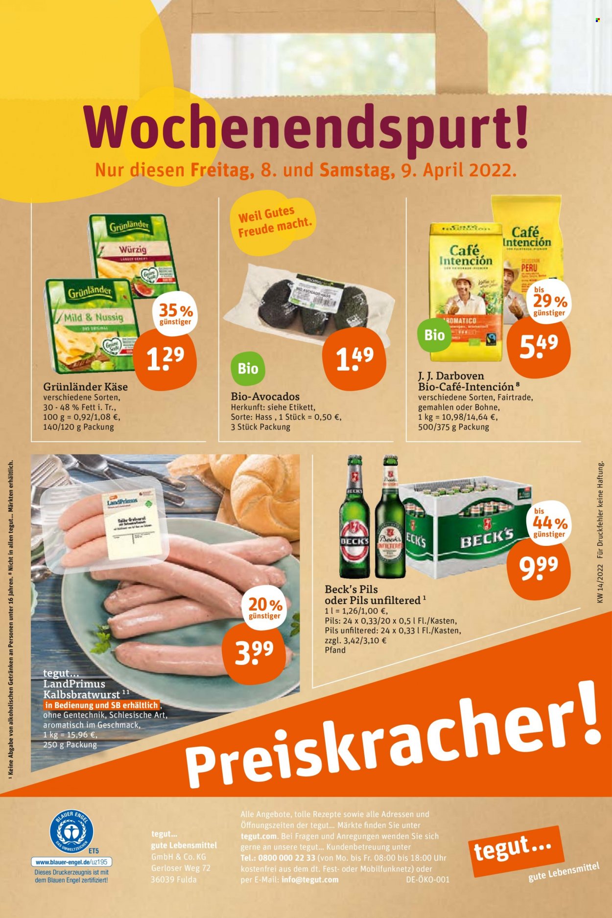 tegut... Prospekte  - 4.04.2022 - 9.04.2022. Seite 26