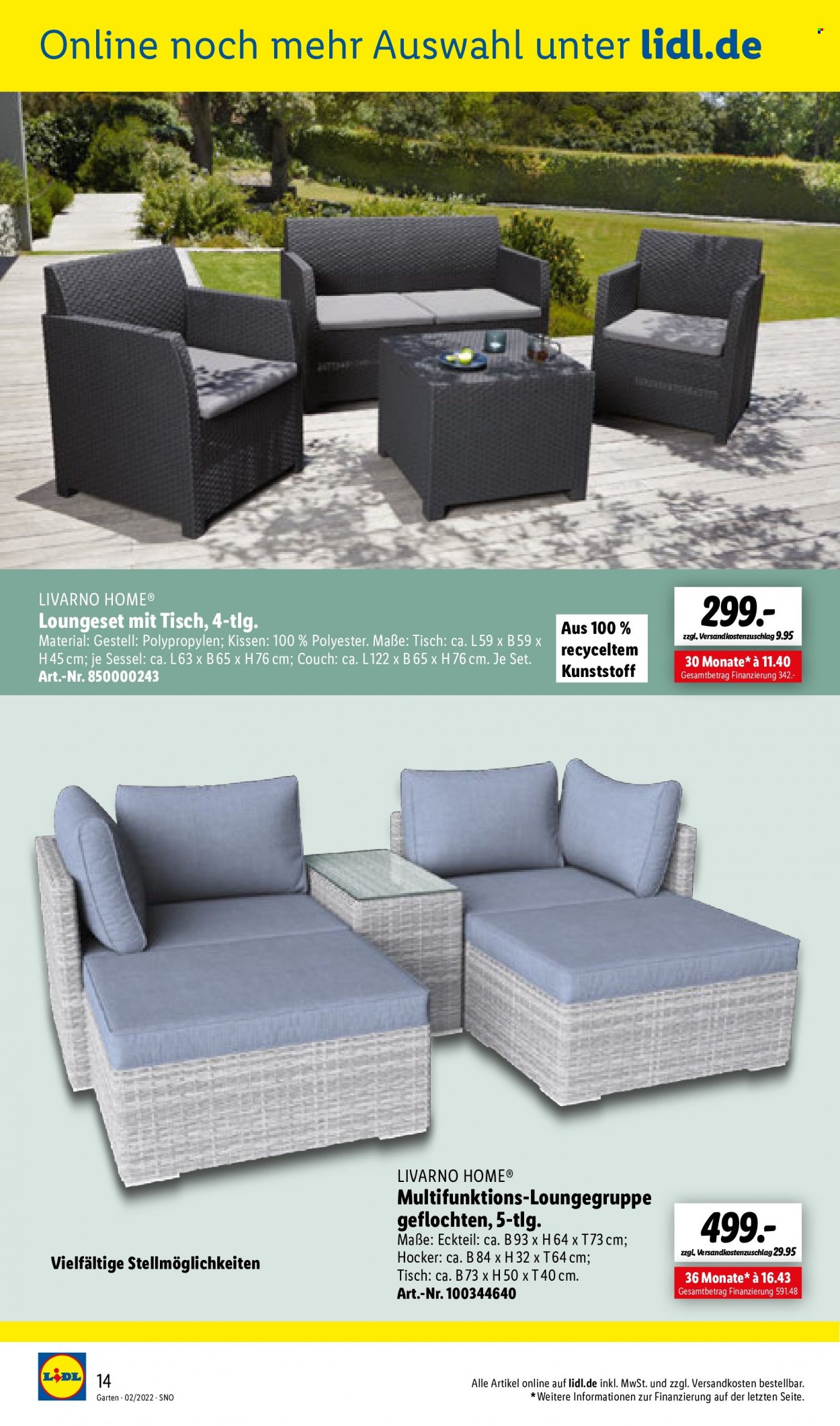 Lidl Prospekte  - 4.04.2022 - 15.05.2022. Seite 14