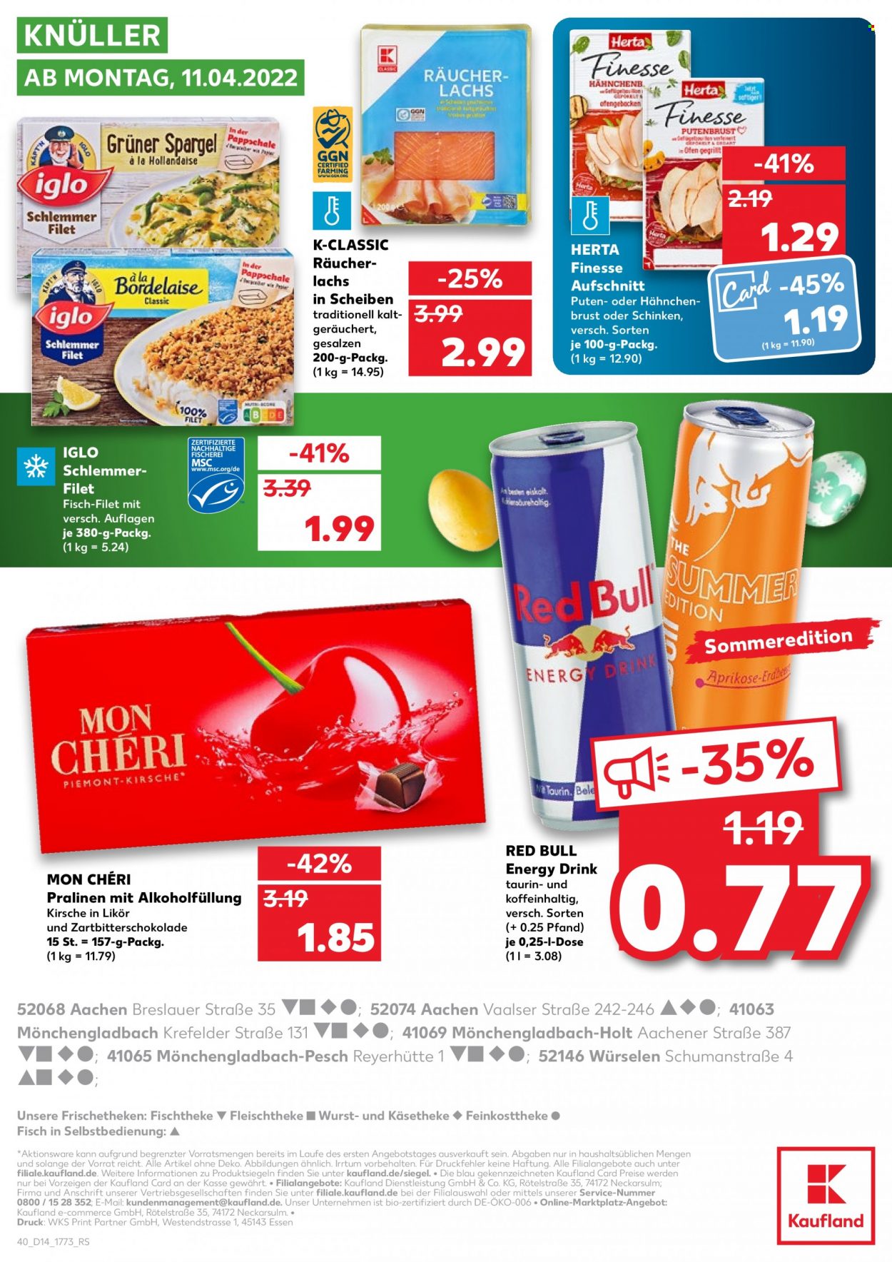 Kaufland Prospekte  - 7.04.2022 - 13.04.2022. Seite 44