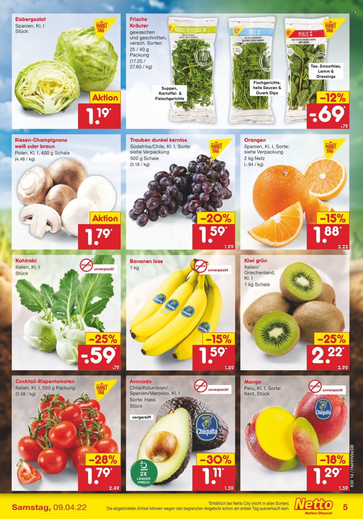 Netto Marken-Discount Prospekte  - 4.04.2022 - 9.04.2022. Seite 5