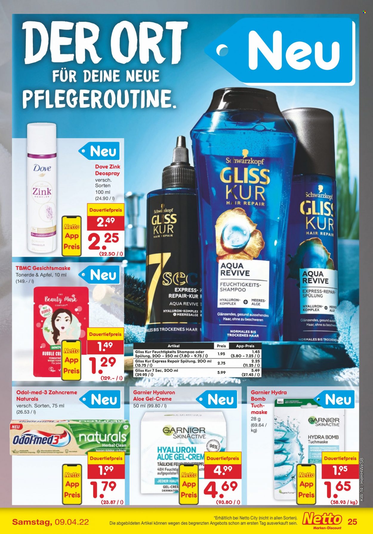 Netto Marken-Discount Prospekte  - 4.04.2022 - 9.04.2022. Seite 25