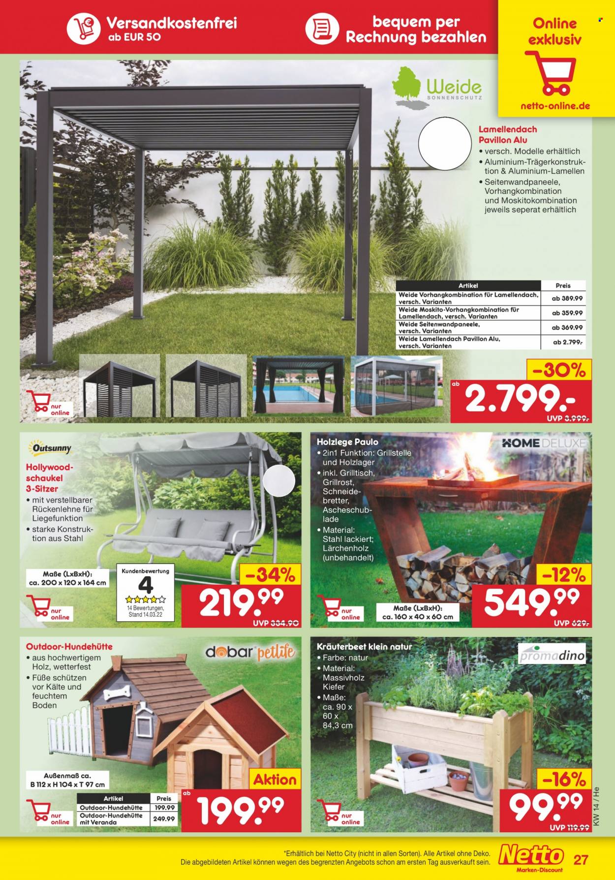 Netto Marken-Discount Prospekte  - 4.04.2022 - 9.04.2022. Seite 27