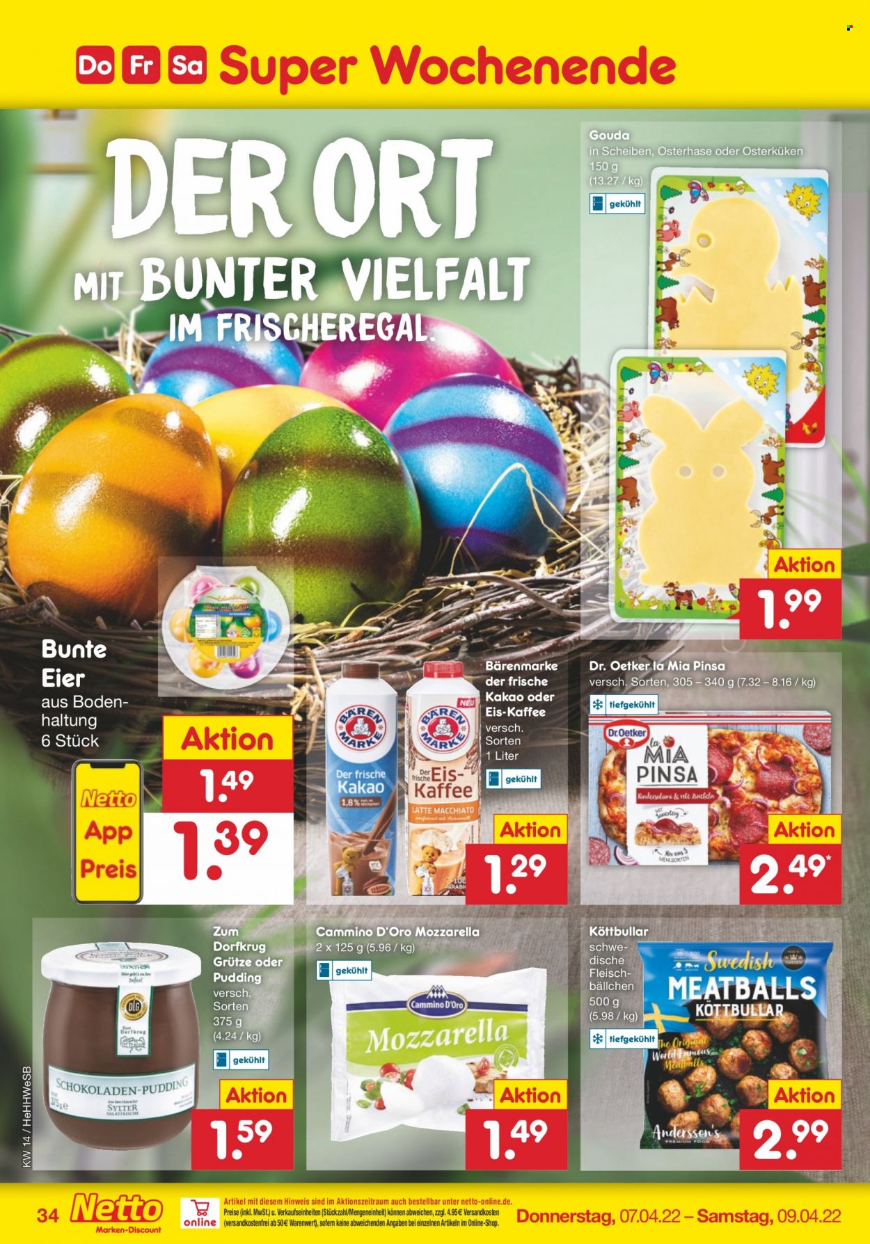 Netto Marken-Discount Prospekte  - 4.04.2022 - 9.04.2022. Seite 34
