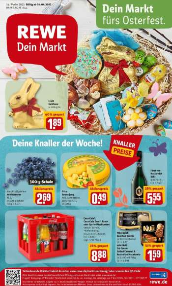 Prospekte REWE - 4.04.2022 - 9.04.2022.