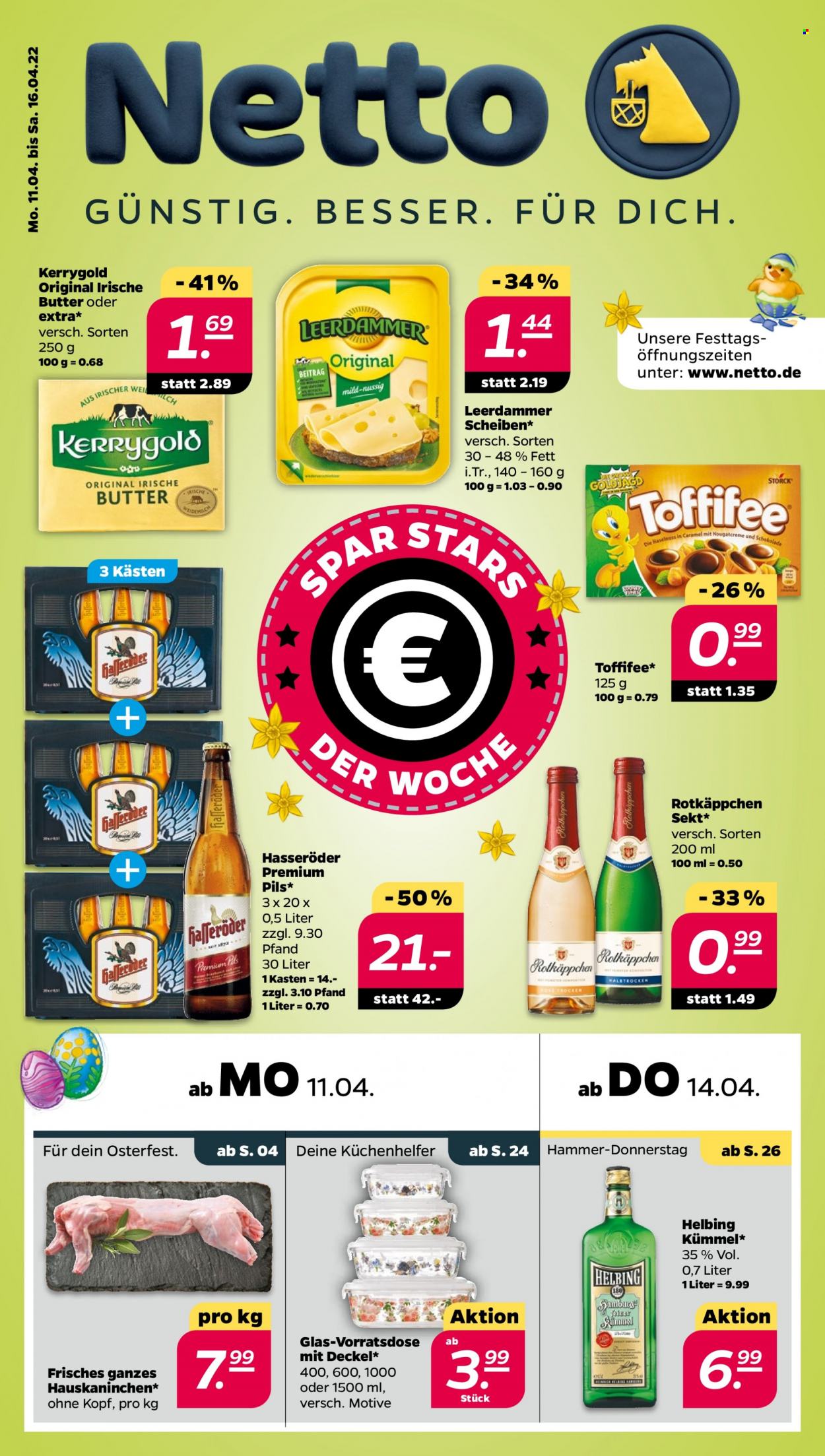 Netto Prospekte  - 11.04.2022 - 16.04.2022. Seite 1