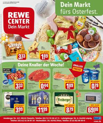 Prospekte REWE - 4.04.2022 - 9.04.2022.