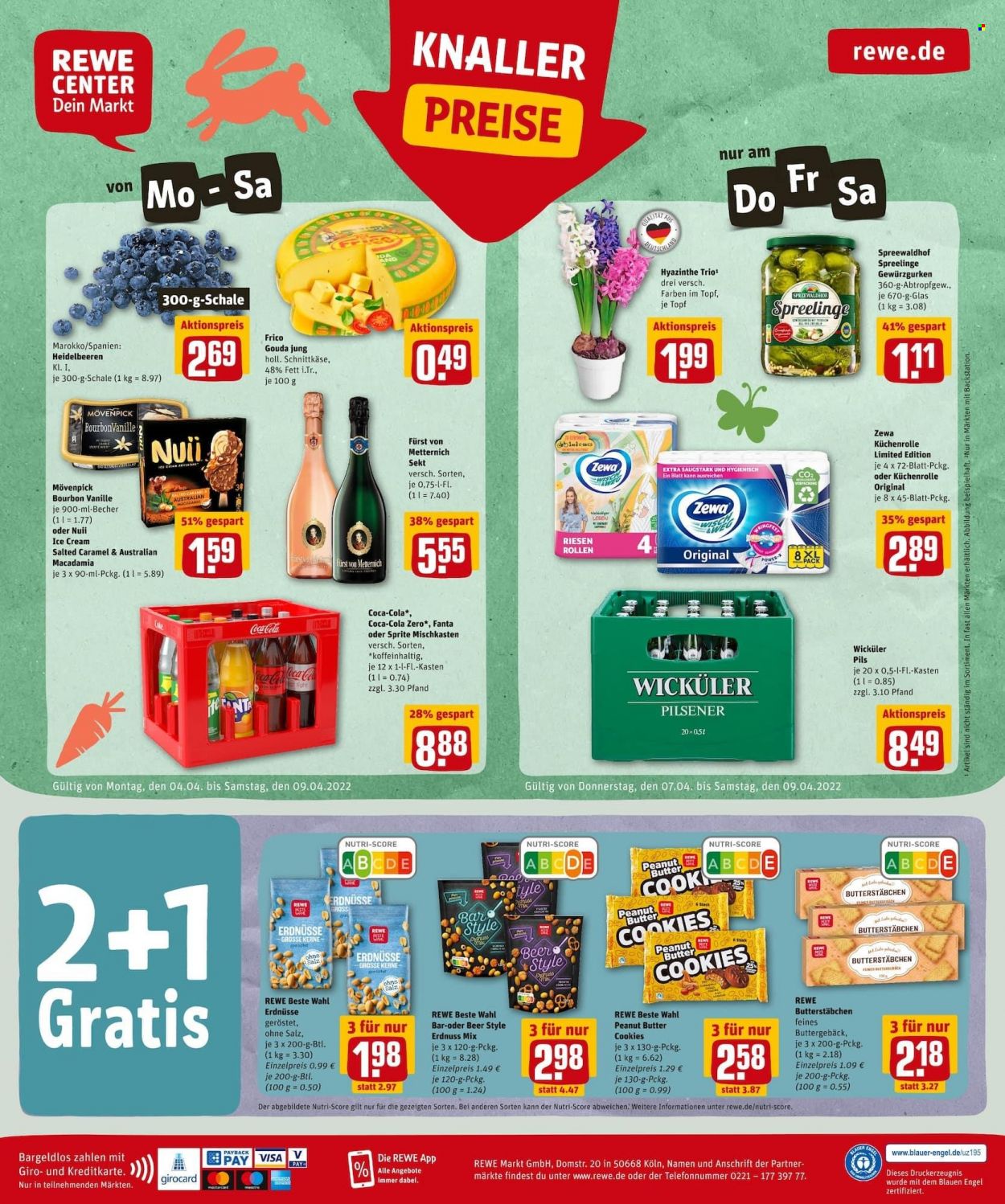 REWE Prospekte  - 4.04.2022 - 9.04.2022. Seite 28