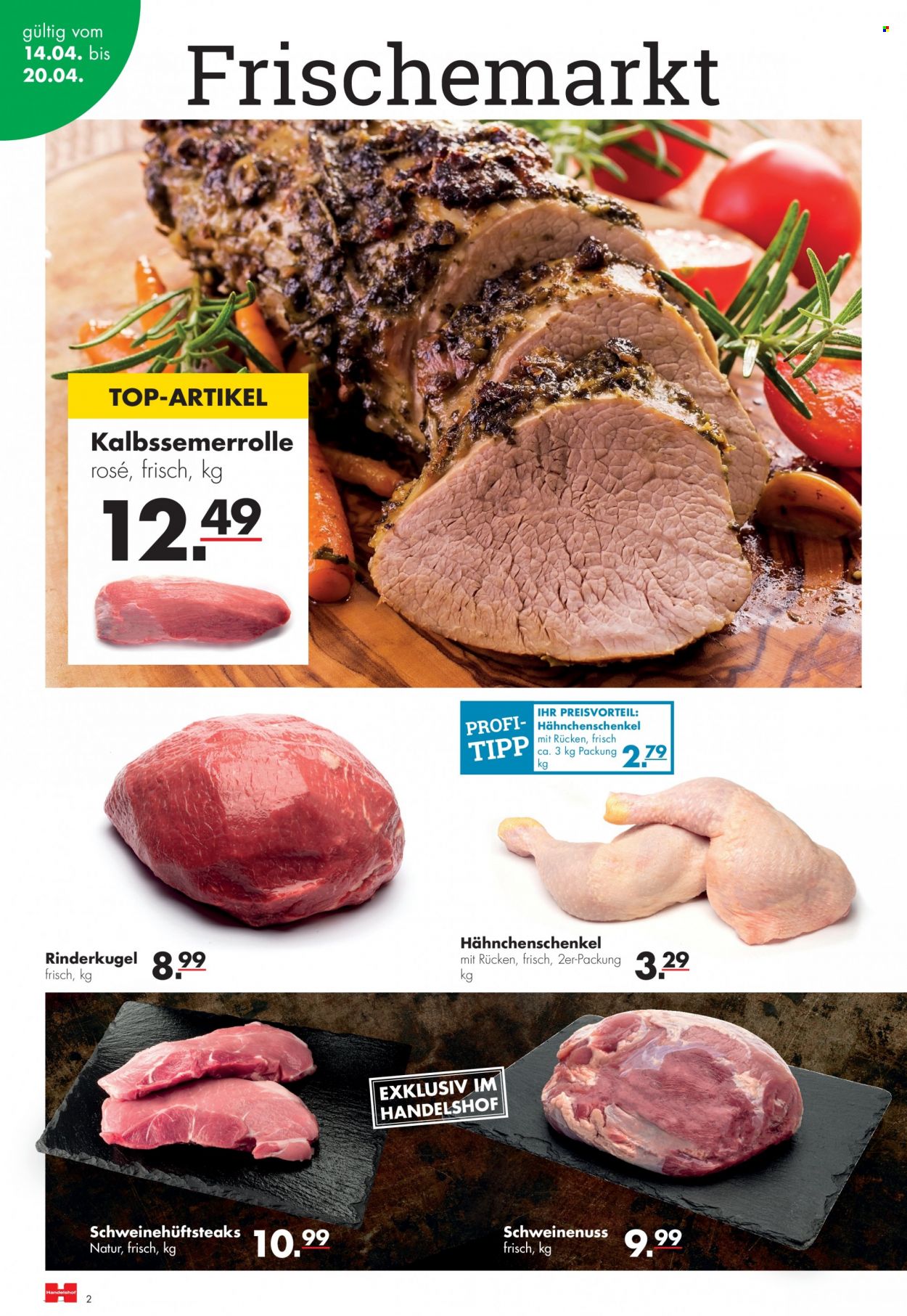 Handelshof Prospekte  - 14.04.2022 - 20.04.2022. Seite 2