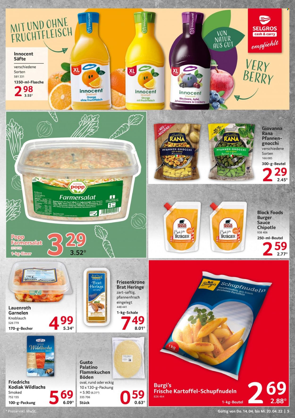 Selgros Prospekte  - 14.04.2022 - 20.04.2022. Seite 5
