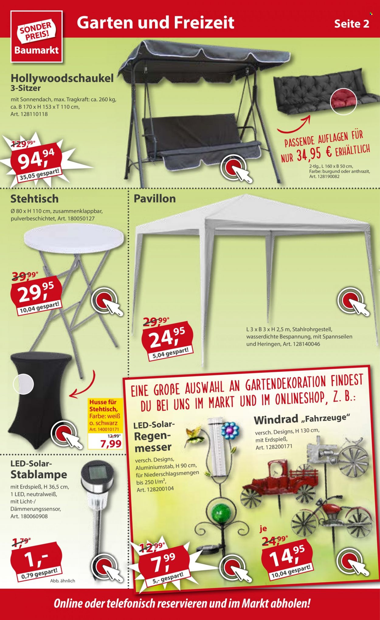 Sonderpreis-Baumarkt Prospekte  - 16.04.2022 - 22.04.2022. Seite 2